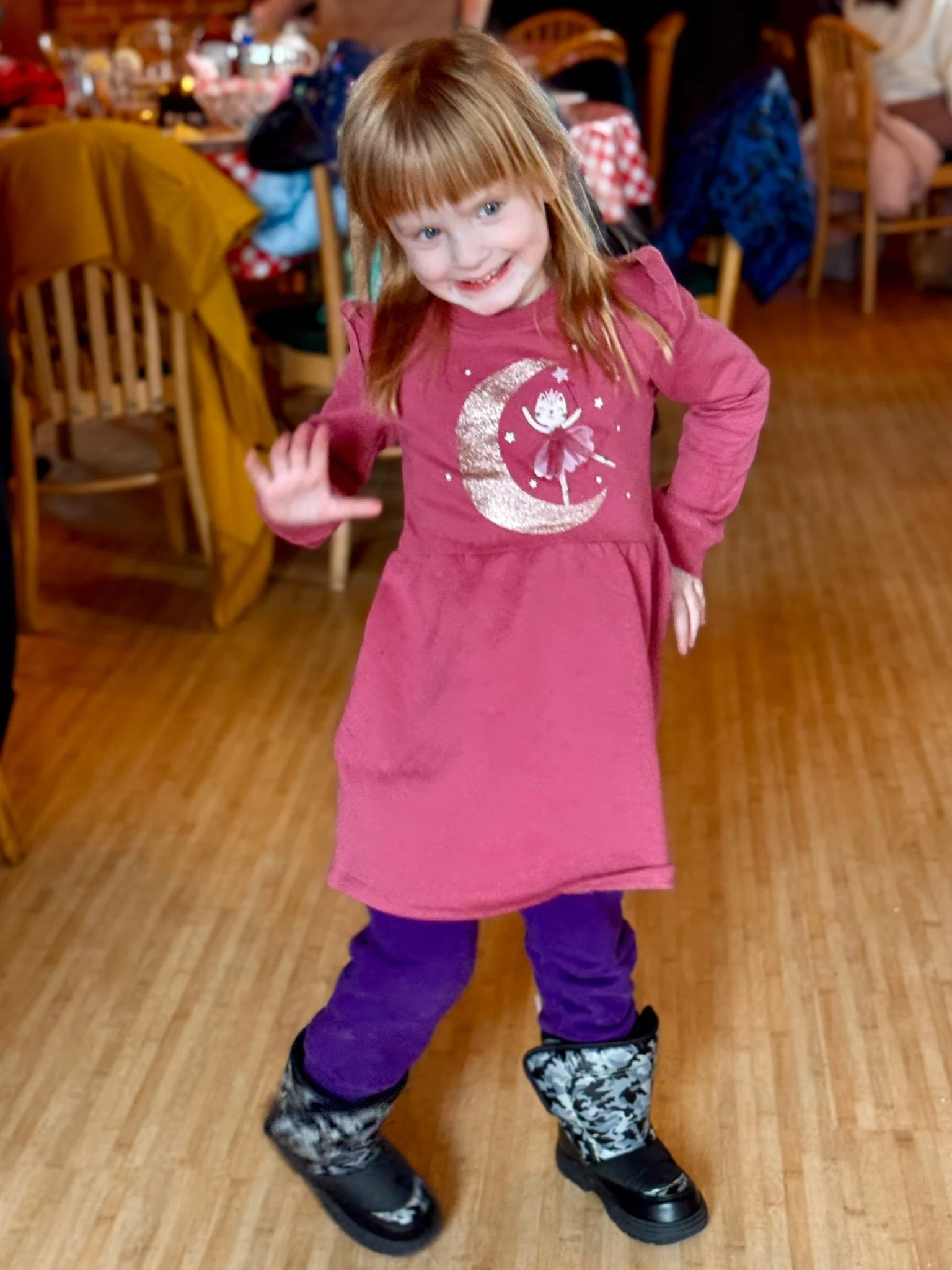 Hailie partying at Hubbard Park Lodge