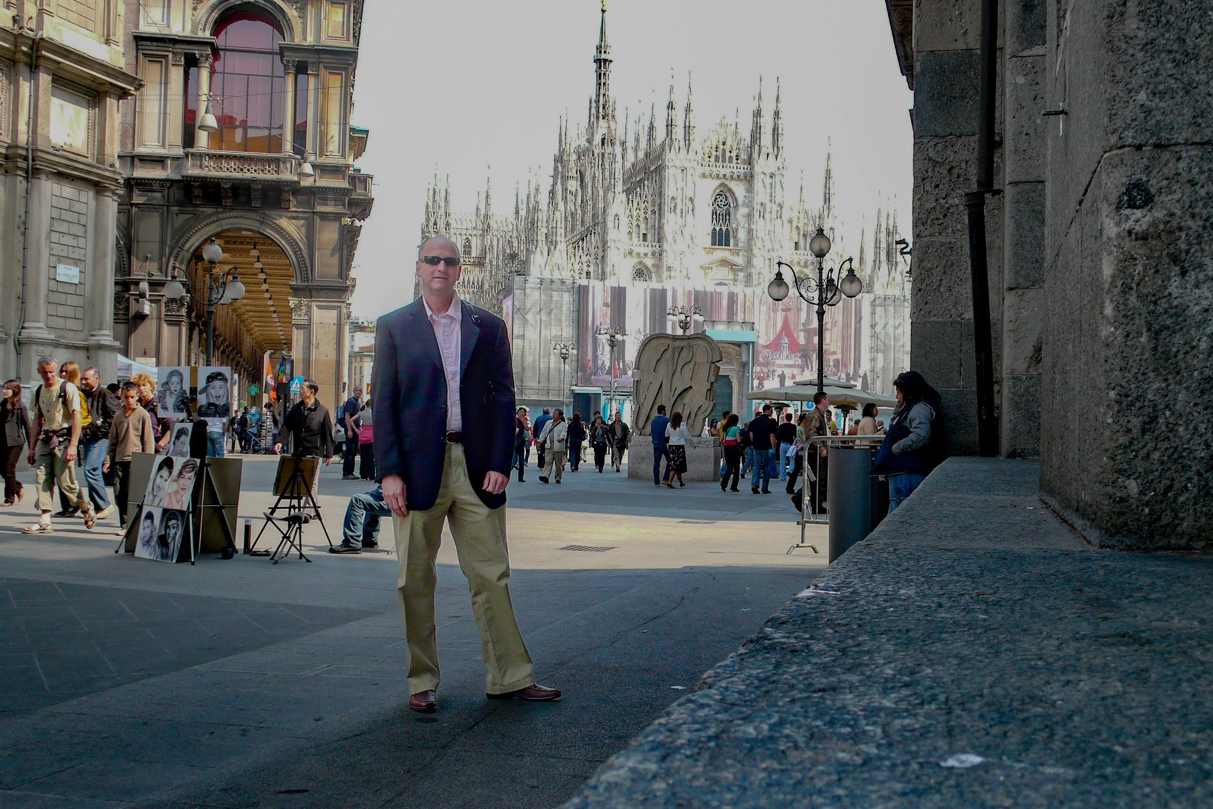 Jim heads on to Milan