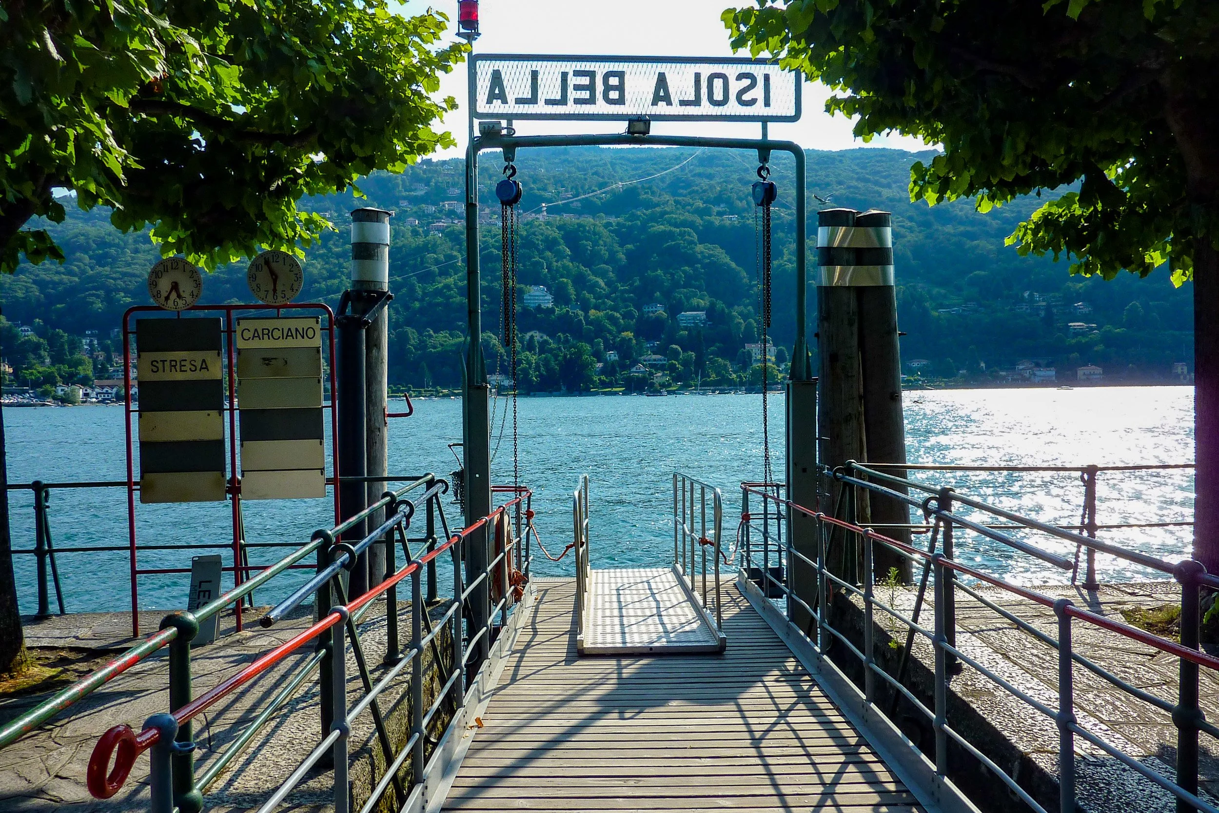 Isola Bella ferry landing