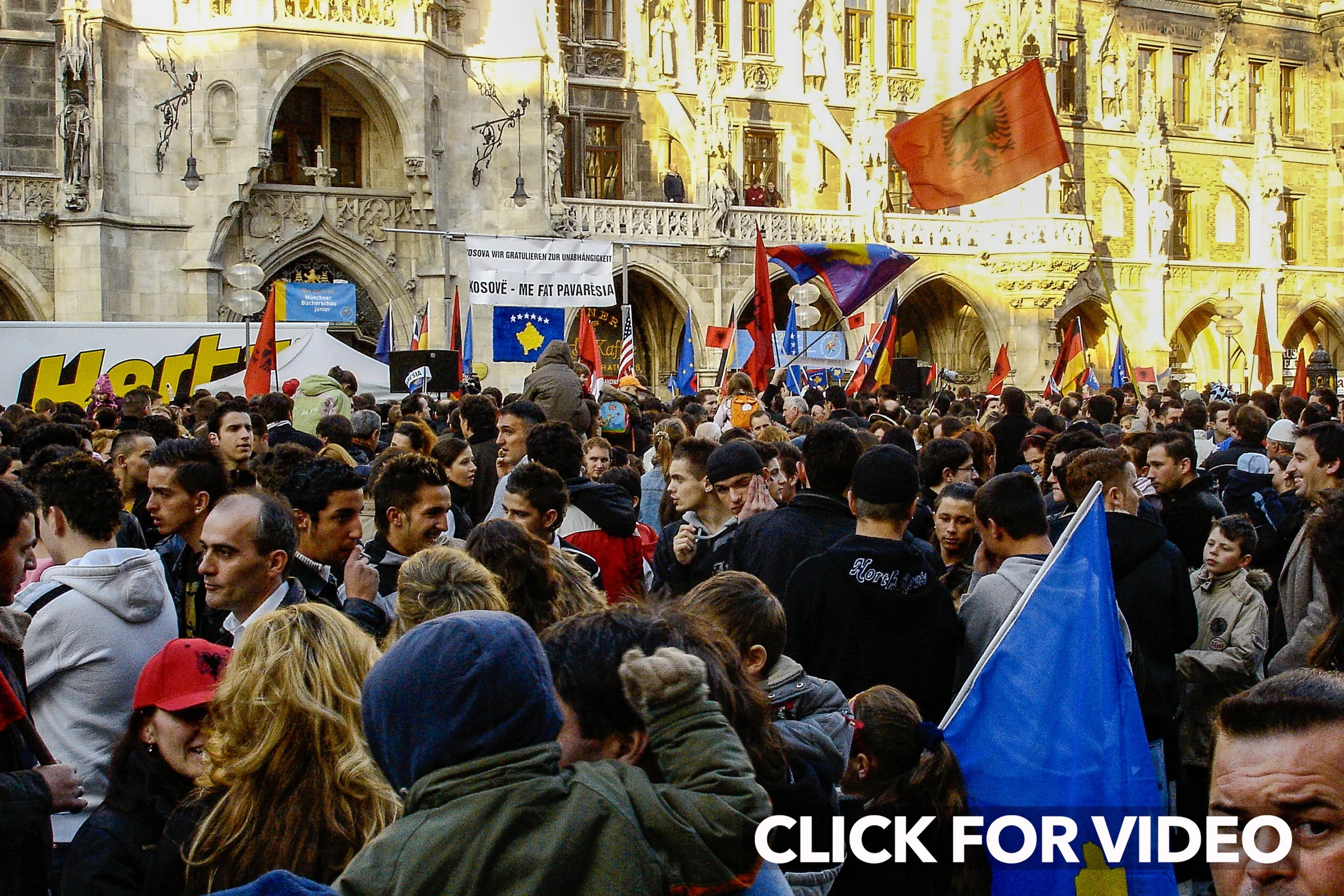 Balkan Protest in Munich