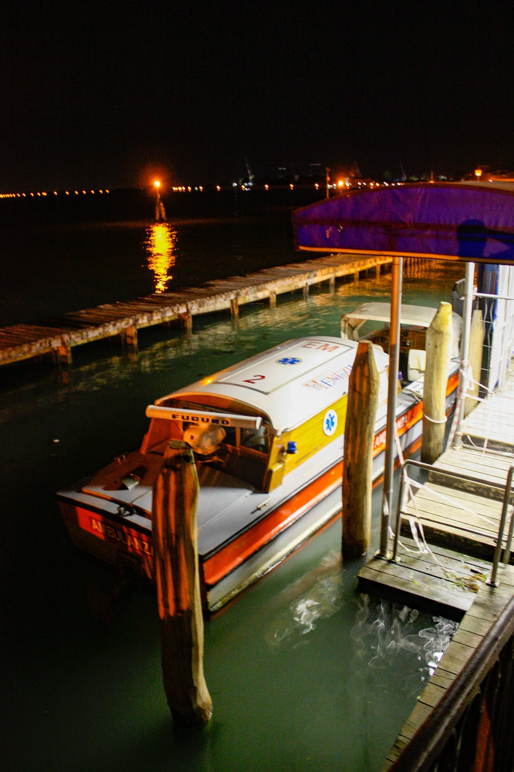 Fortunately we didn't need the ambulance.