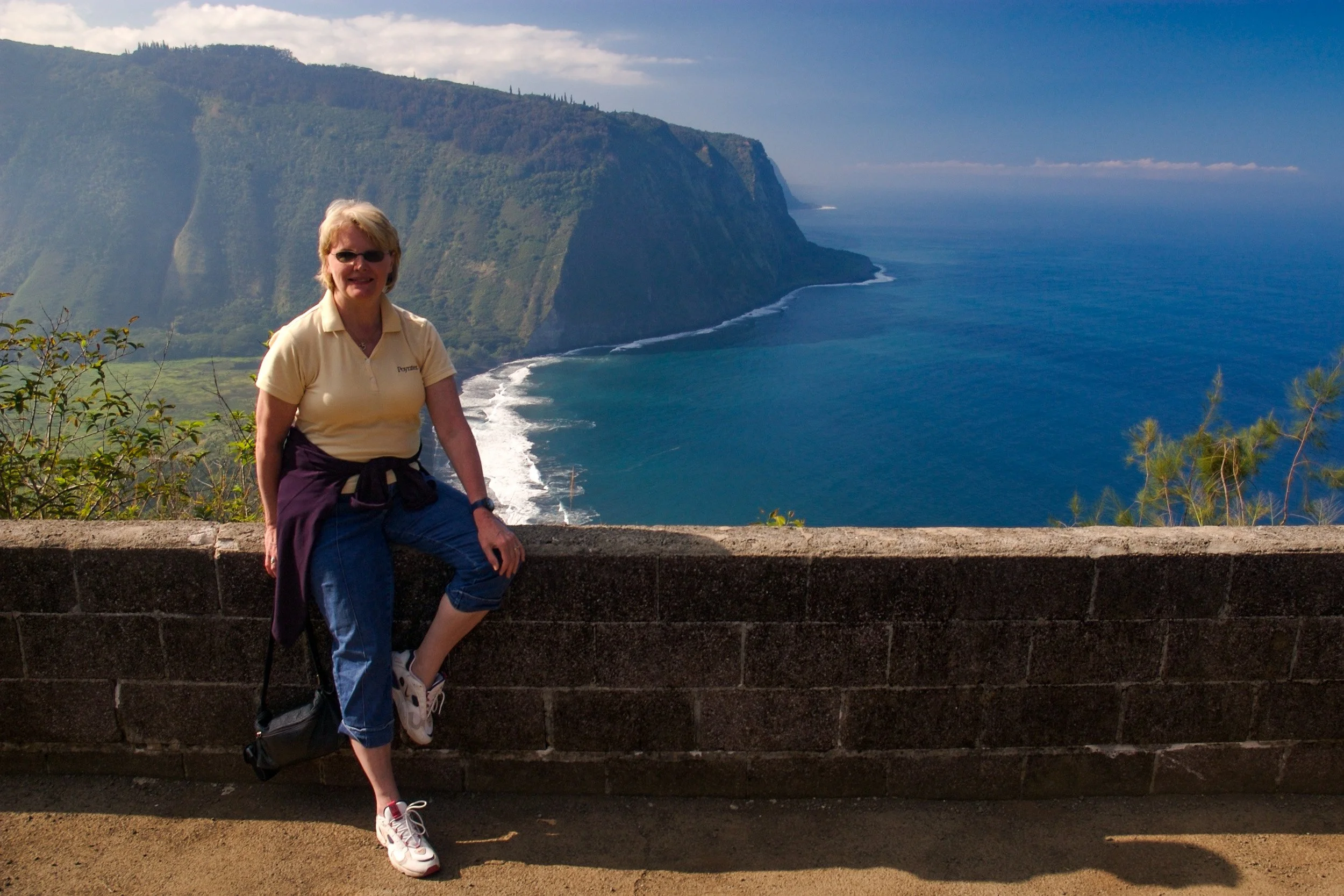 Jill on the Hamakua overlook.jpg