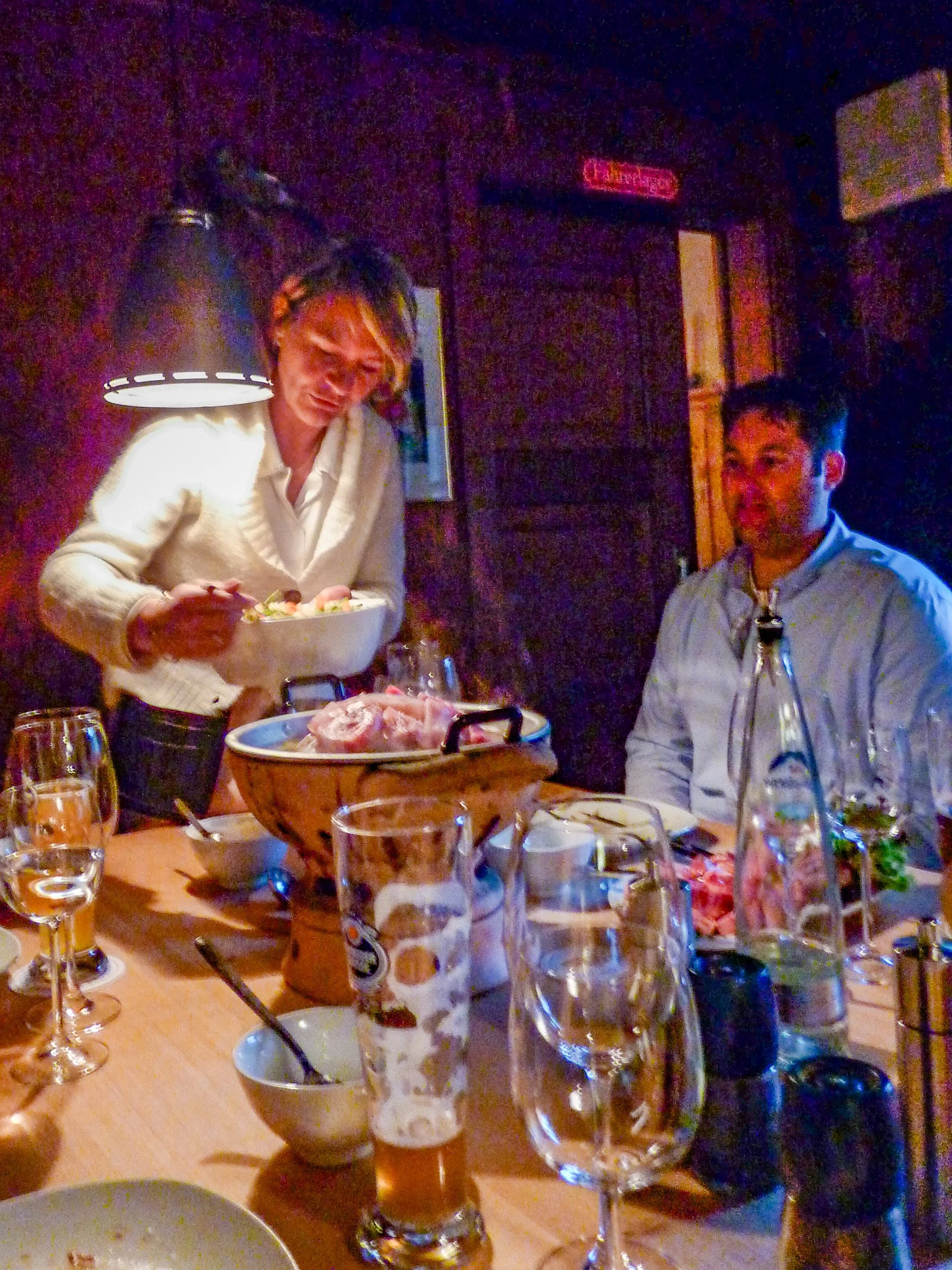 Hafner-Alm tableside cooking