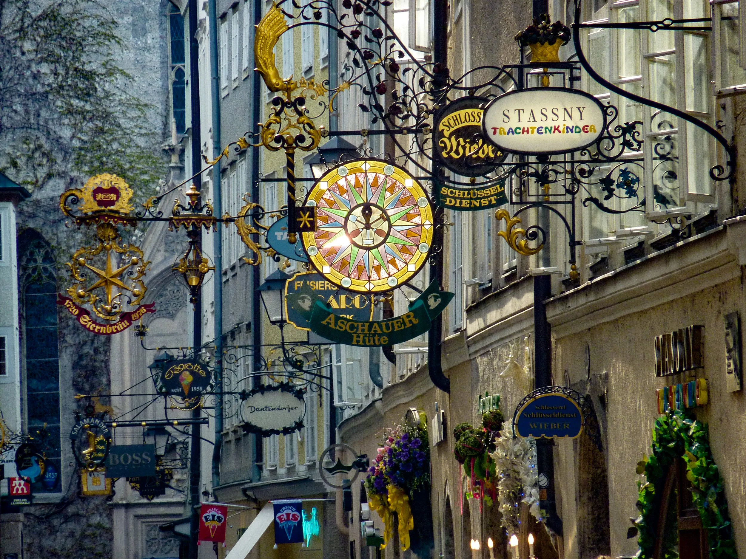Salzburg signage