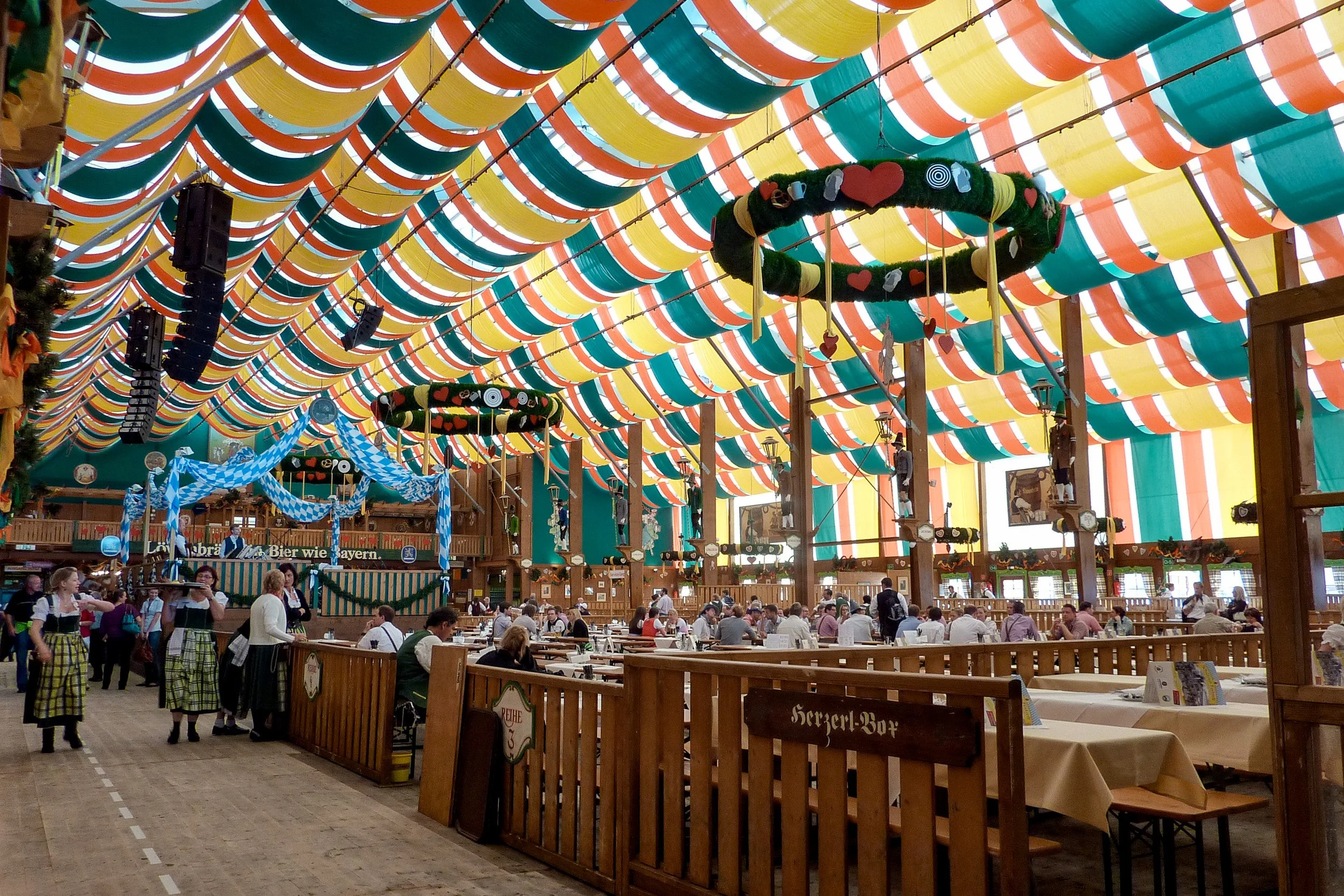 Morning at Oktoberfest