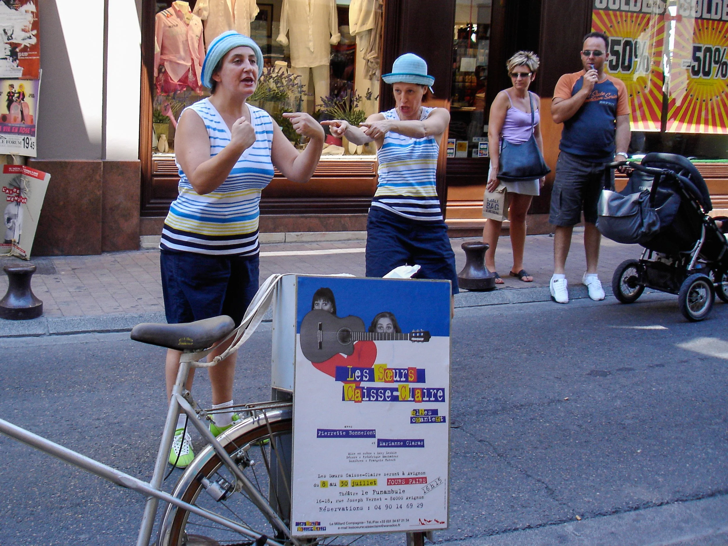 Avignon festival performers