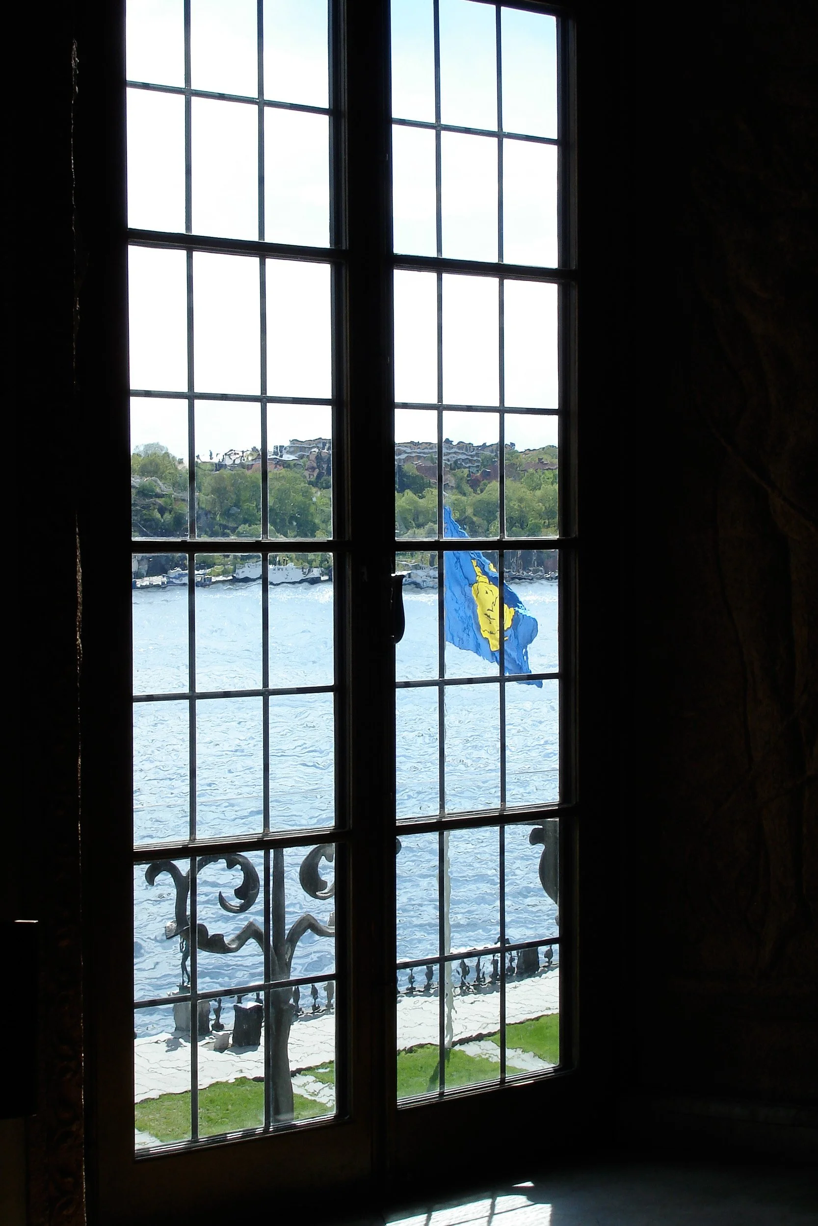 Stockholm City Hall window