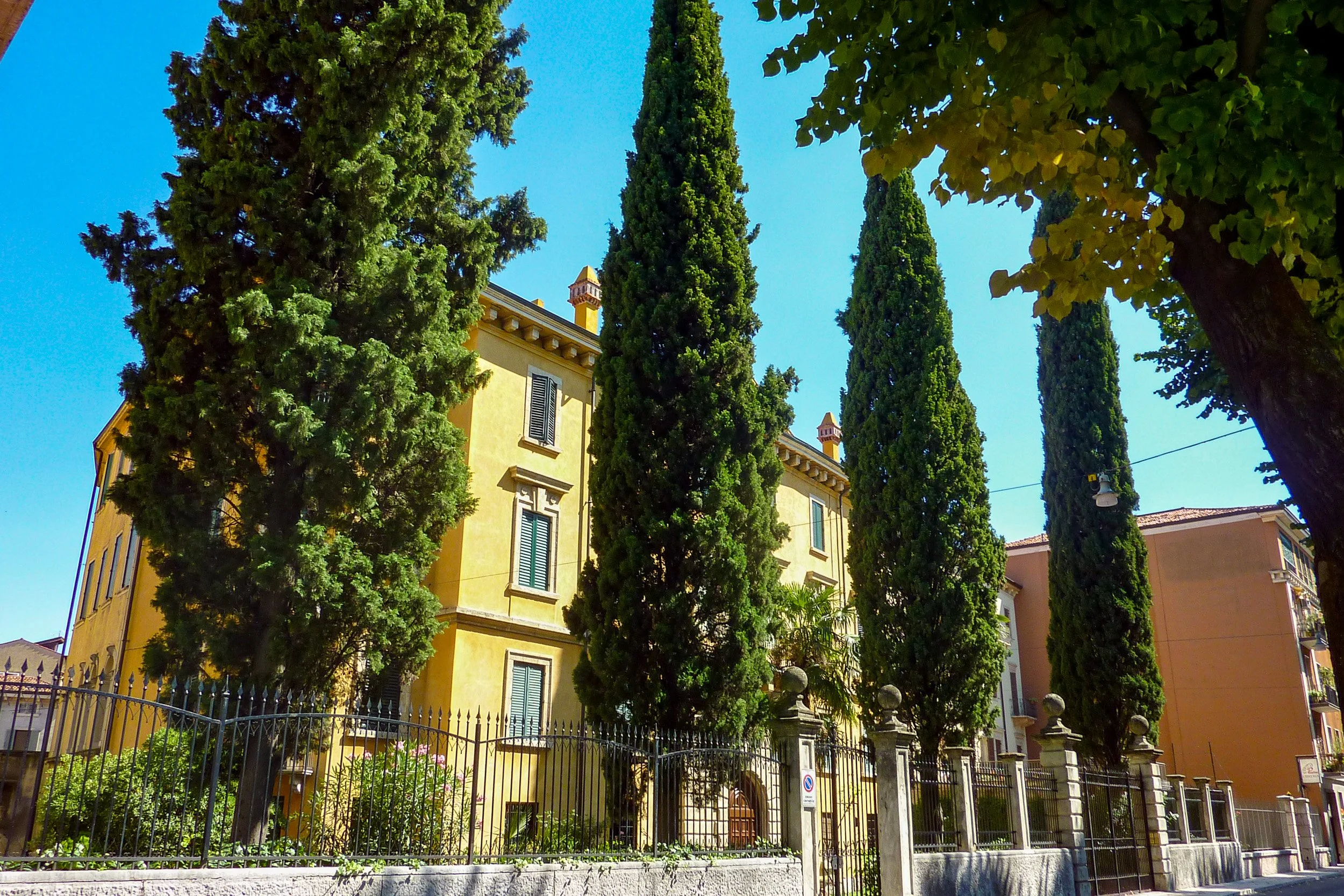 Climbing to a Verona overlook