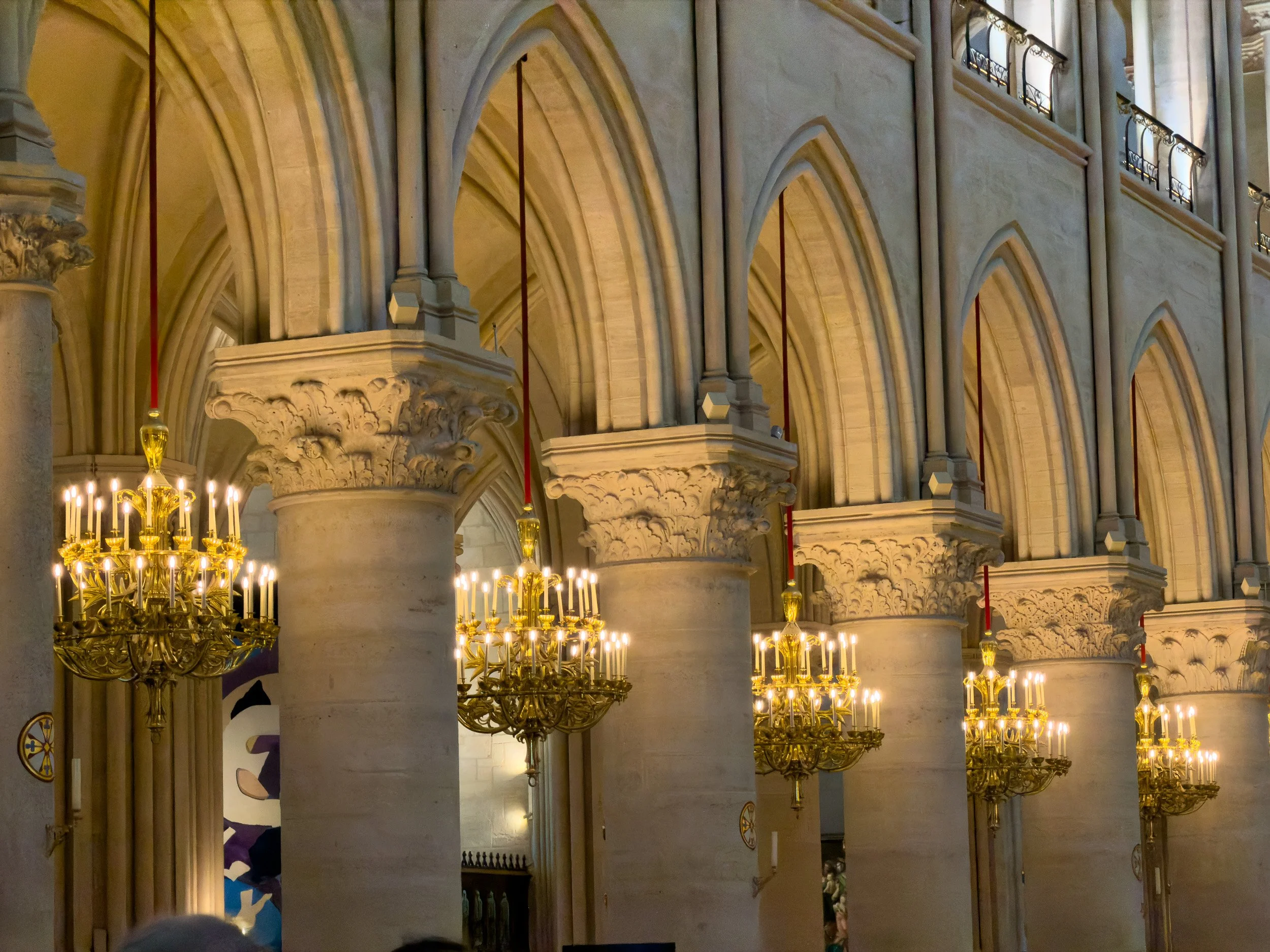 Notre Dame decorations.