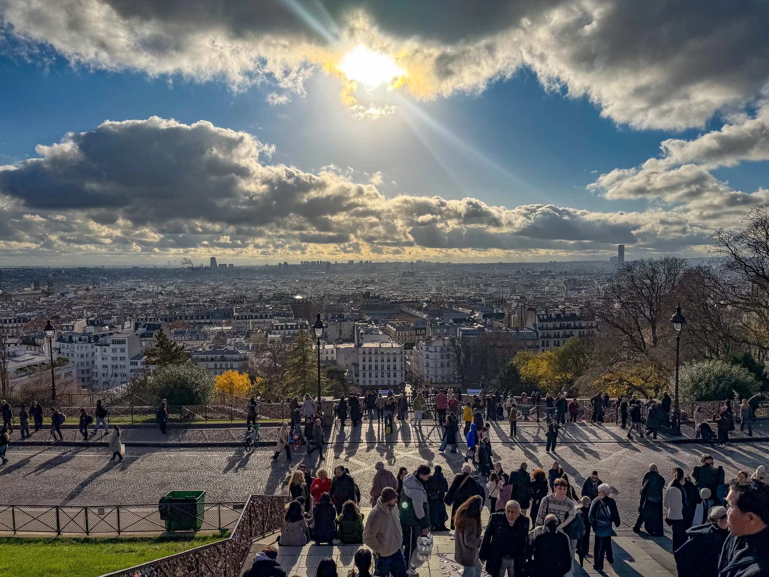 Sunny Paris from Montmartre