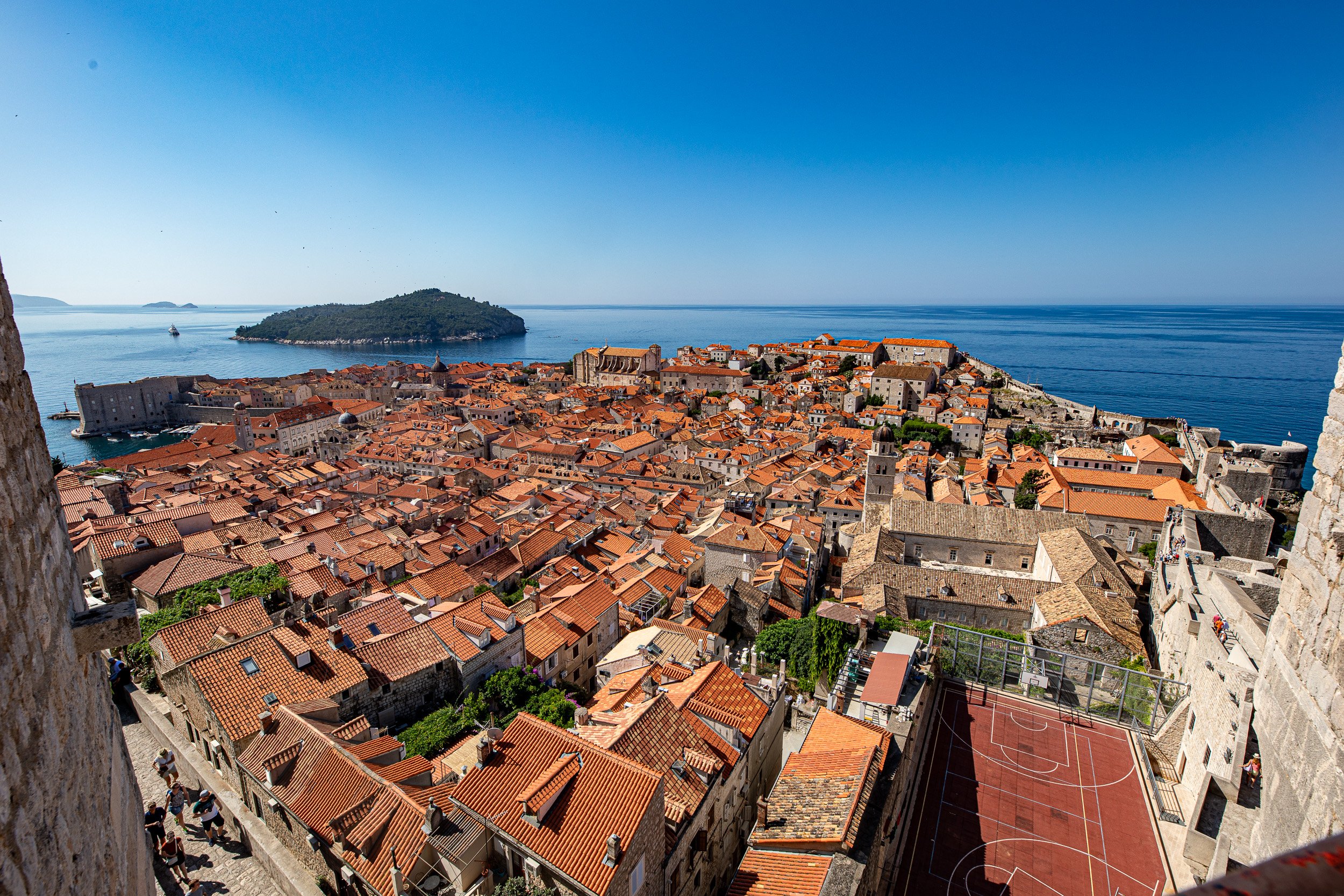 Dubrovnik from on high