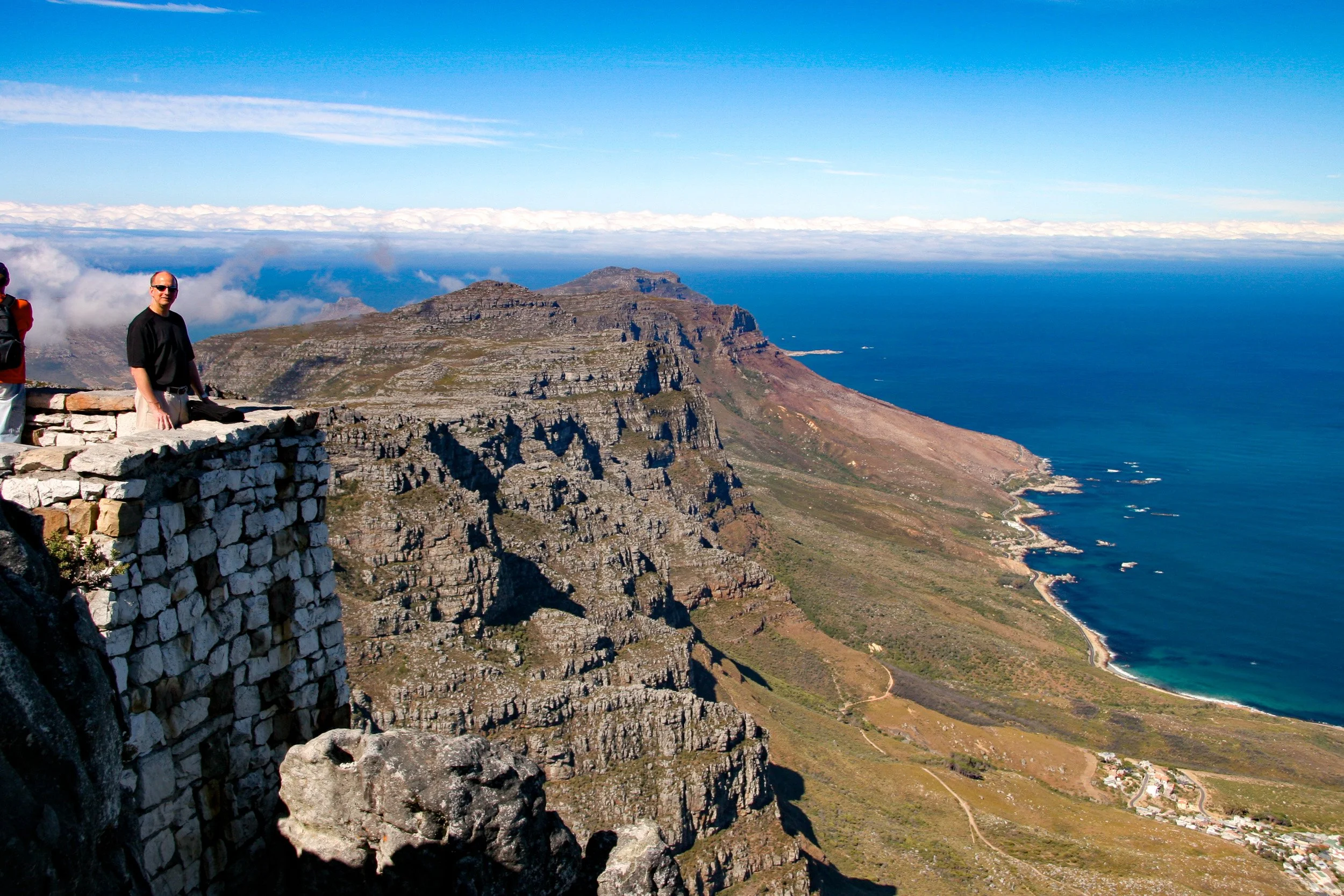 Table Mountain visitor