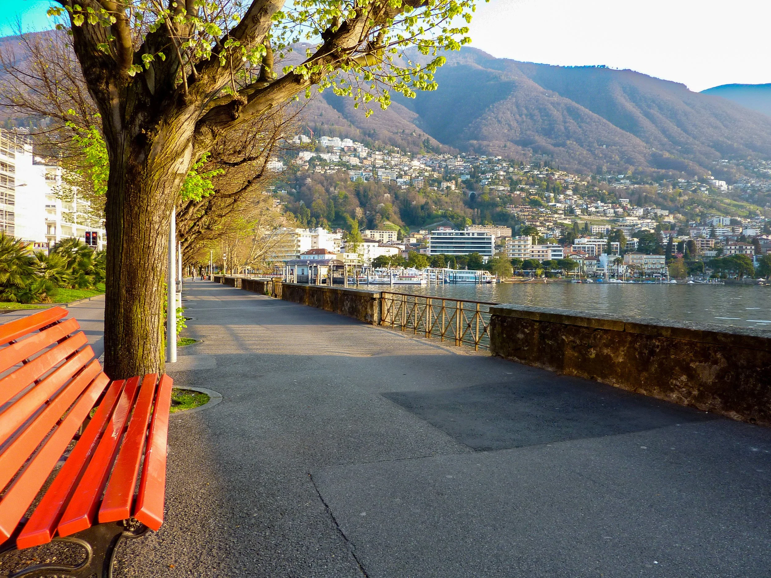 Lugano in April