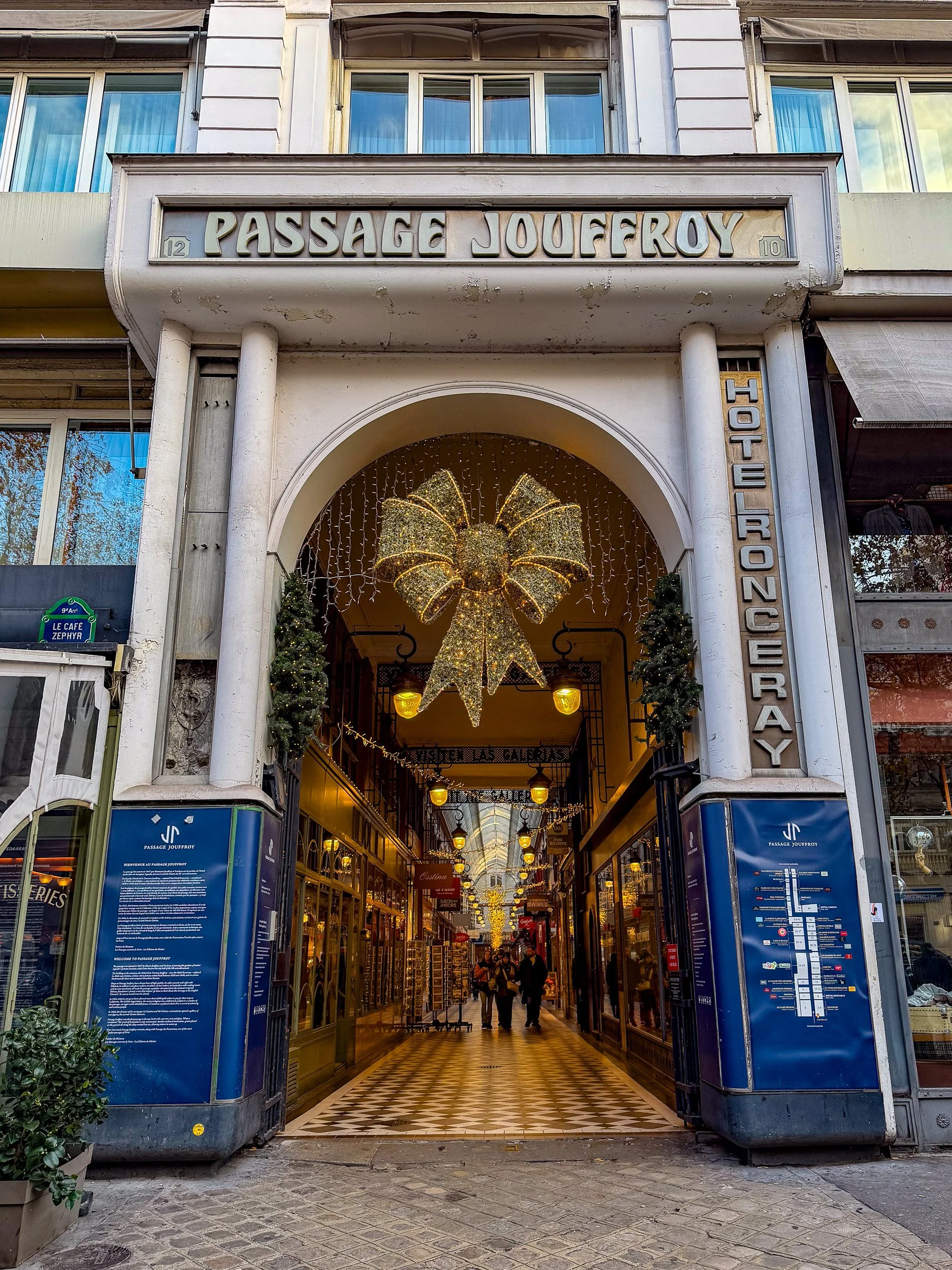 Parisian Jouffroy Passageway.