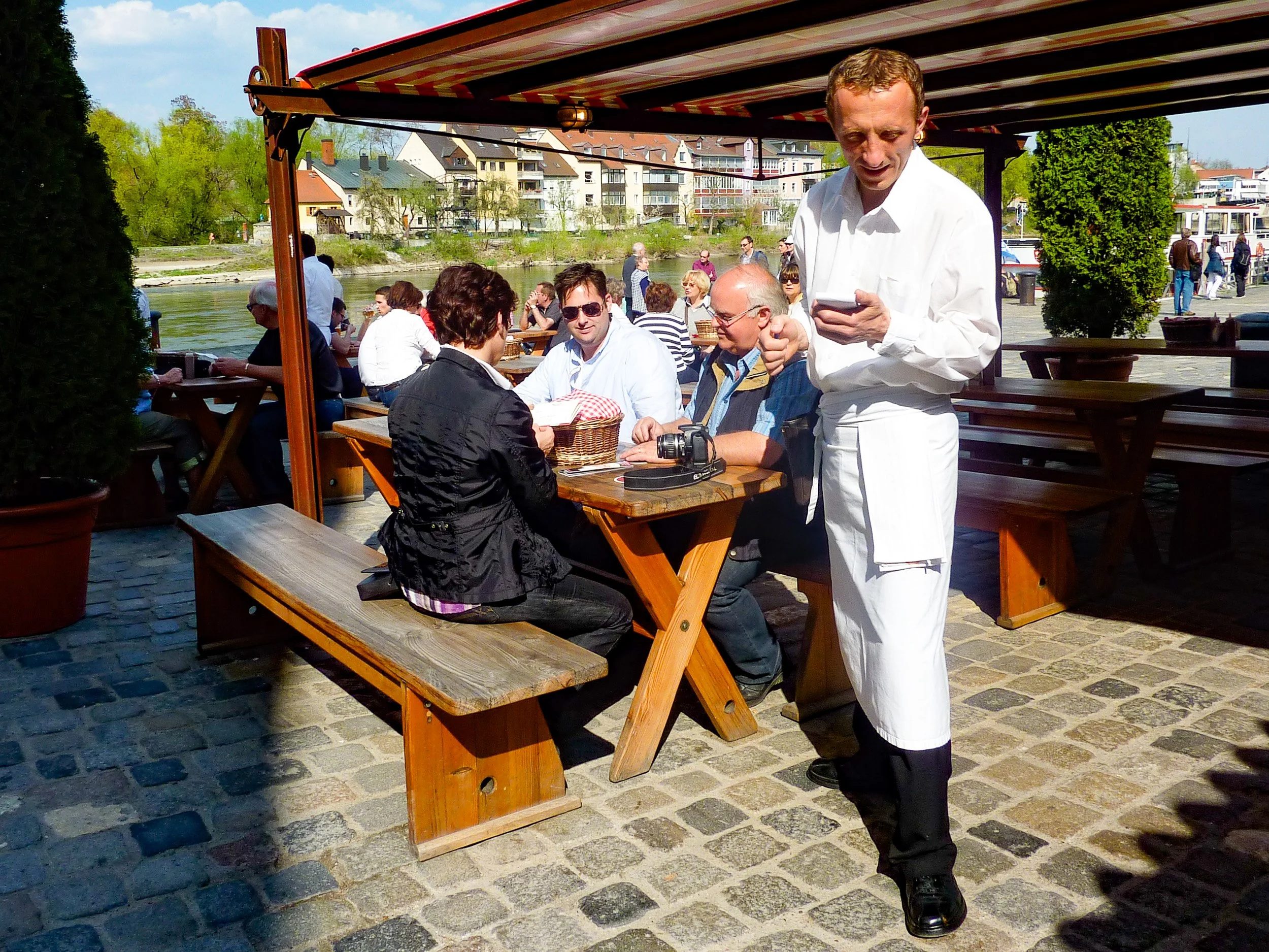 Sausage fest in Regensburg