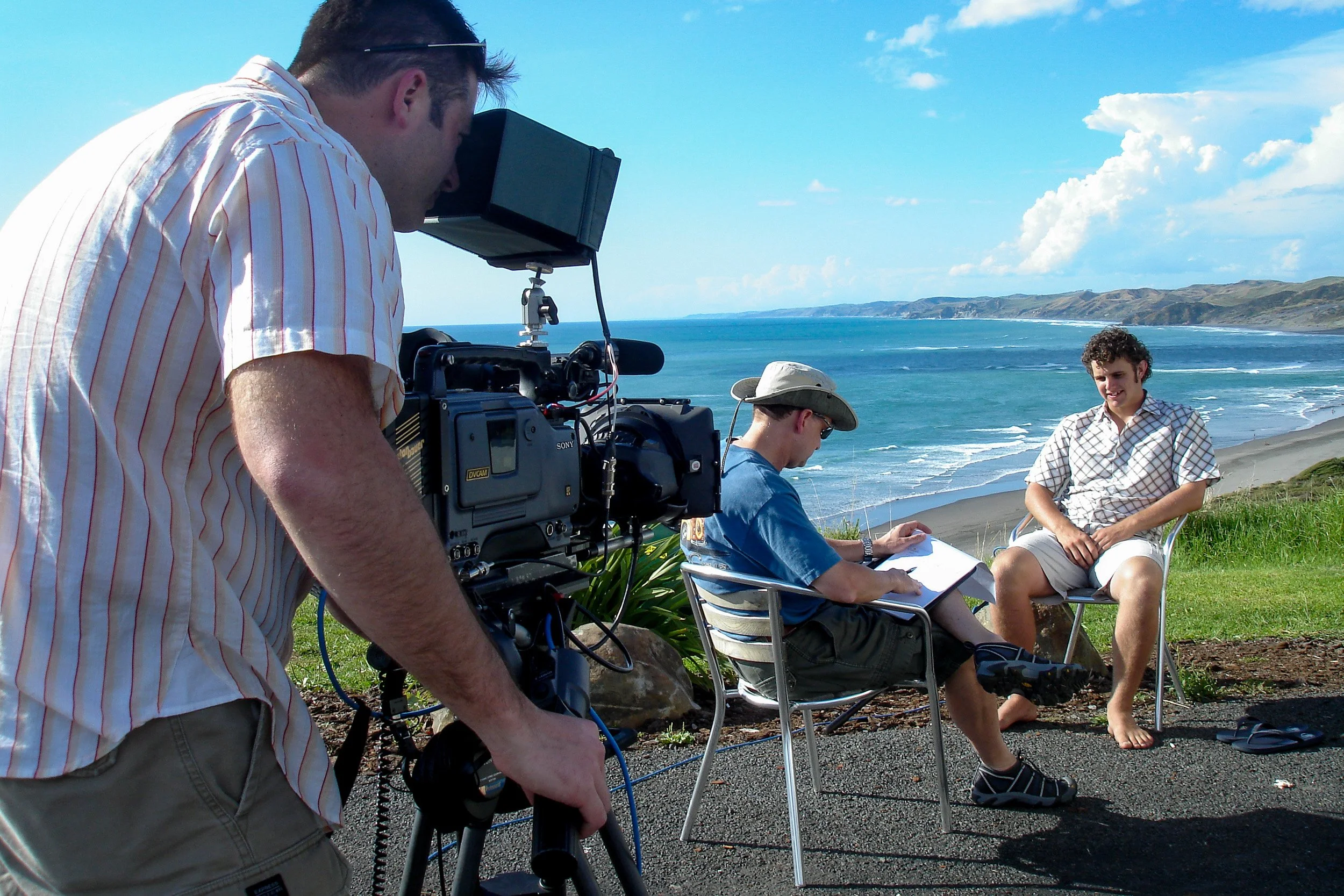 Raglan as our interview backdrop
