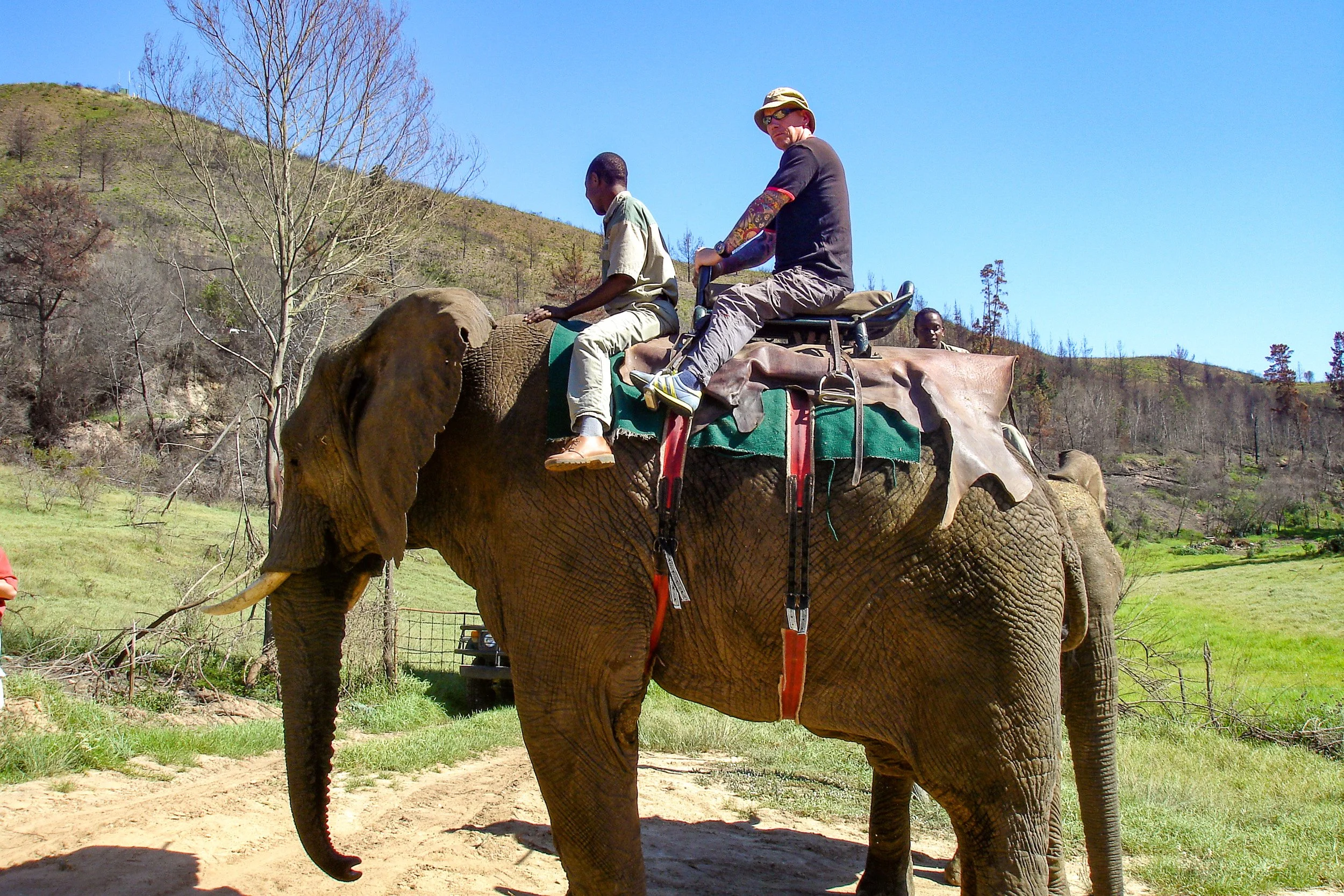 He really wanted to do this but it was very painful