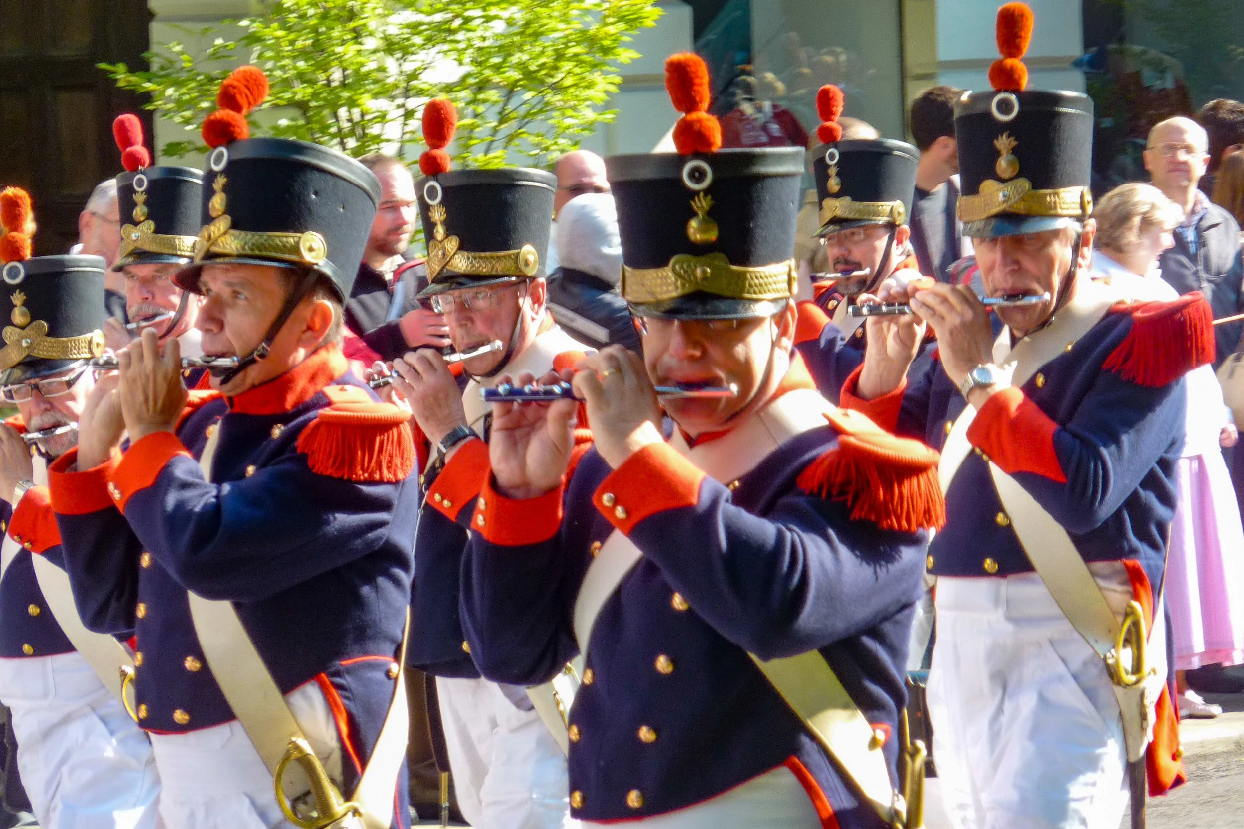 Oktoberfest parade fifes