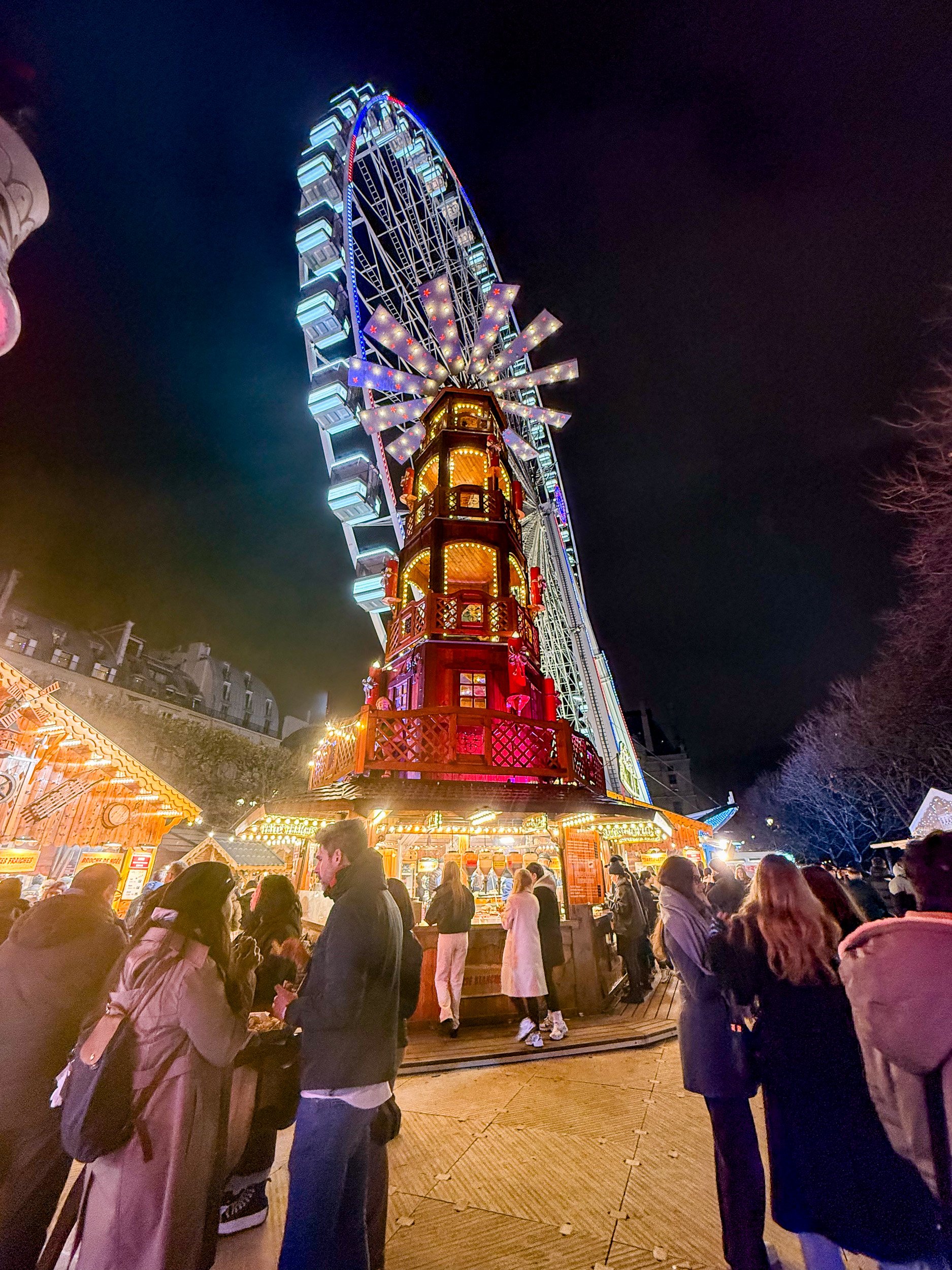 Tuileries Christmas market.