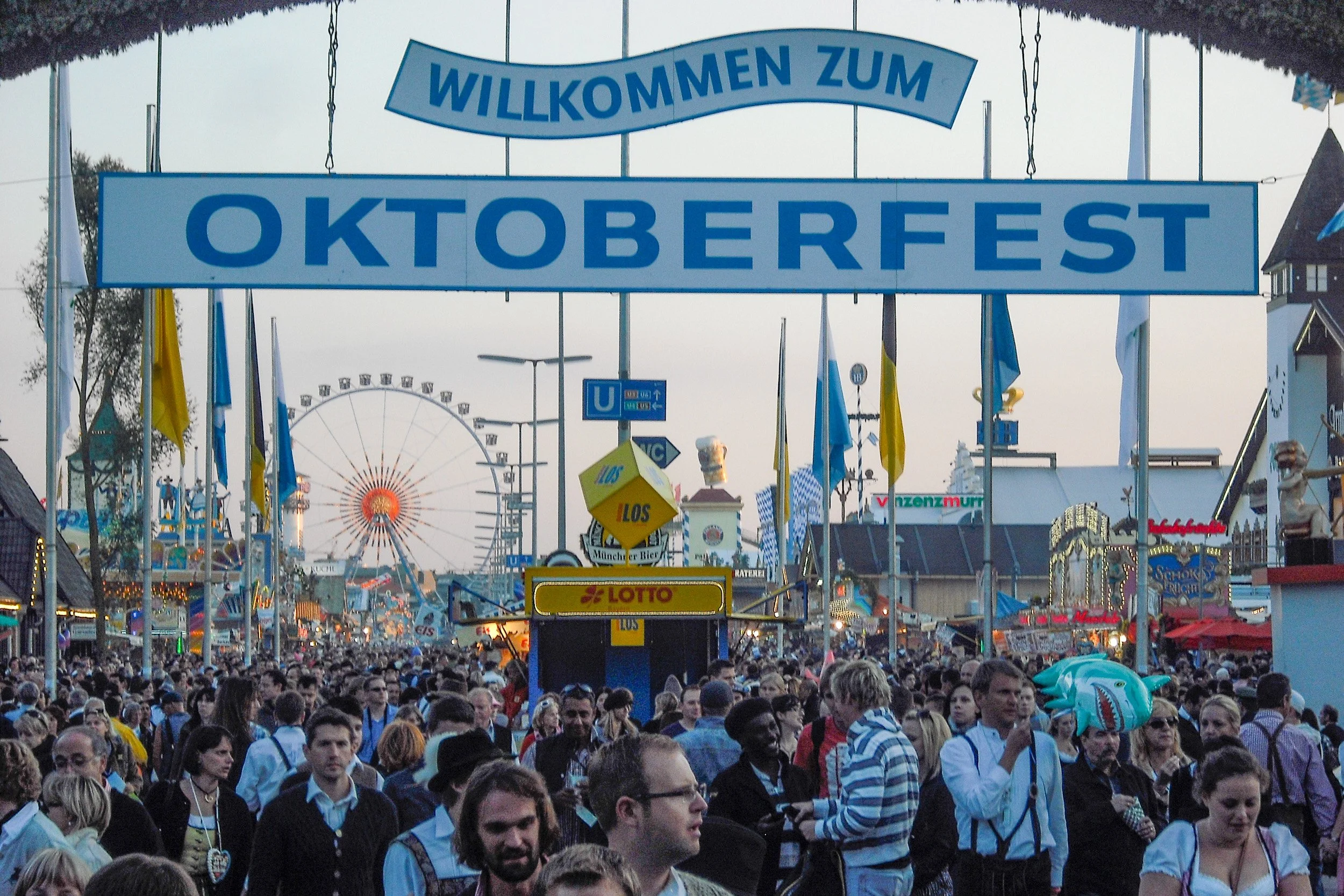 Oktoberfest entrance