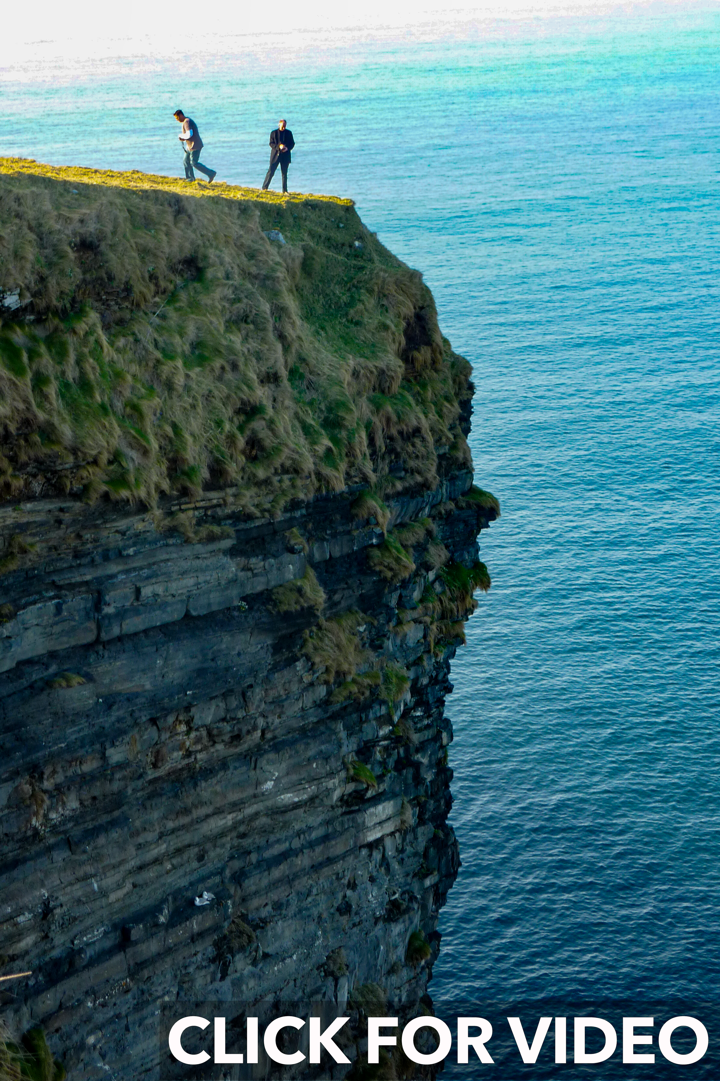 Céide Fields (NW corner of Ireland) explorers