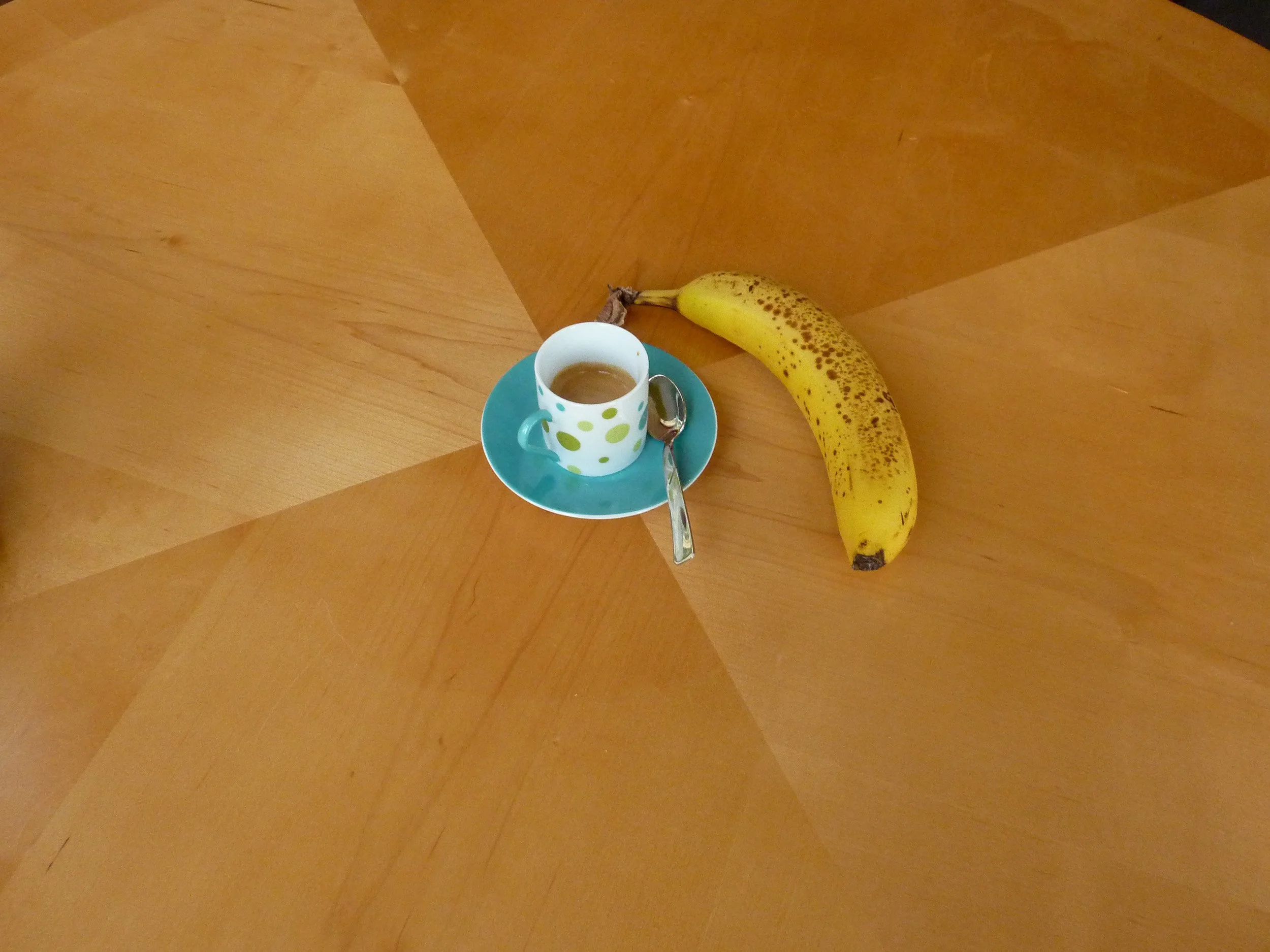 Back home to a disappointing breakfast