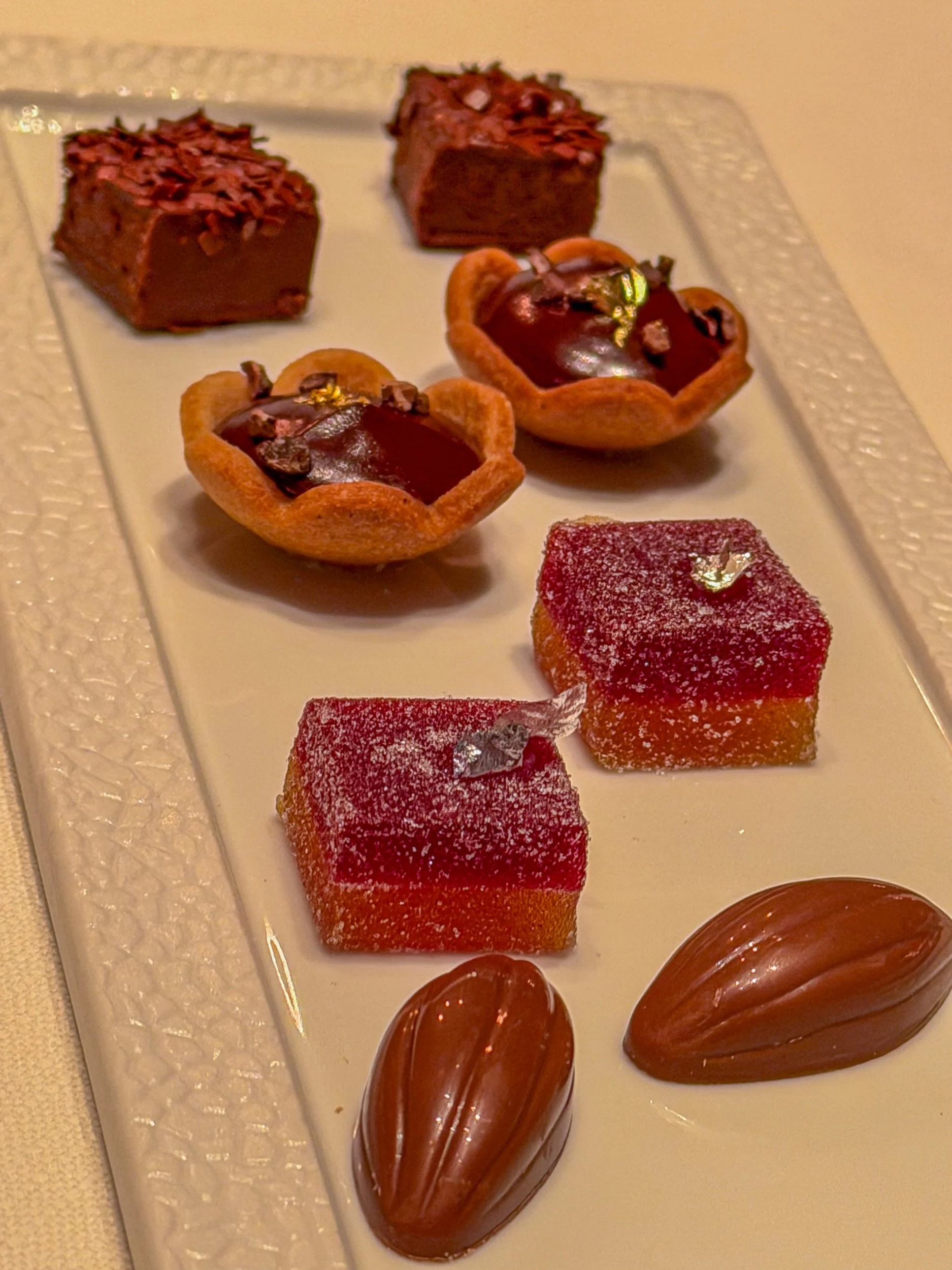 And a send-off of sweets. 