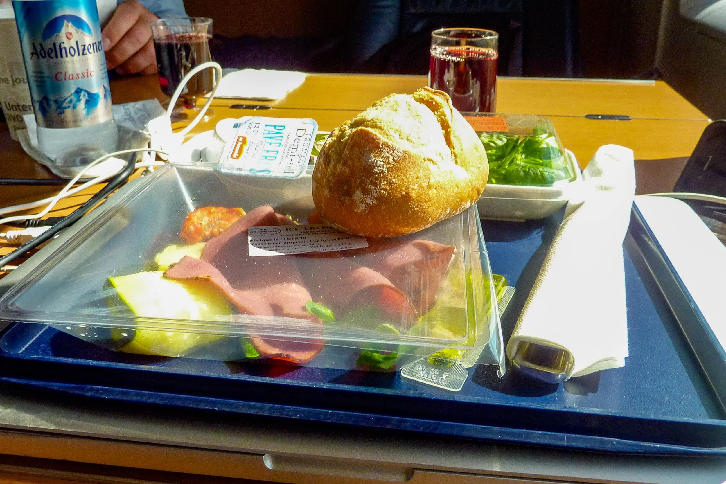 Train lunch