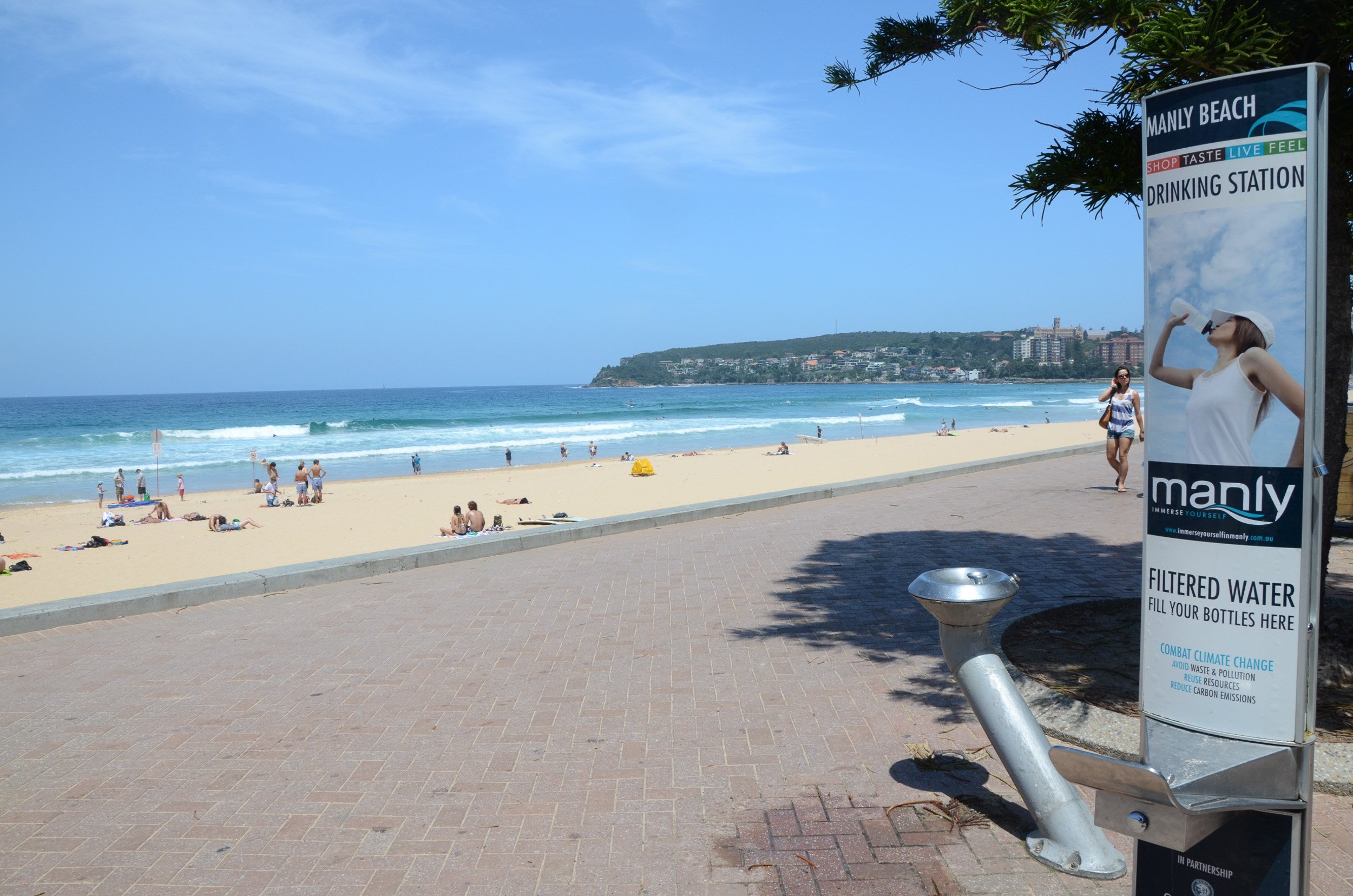 Manly drinking fountain