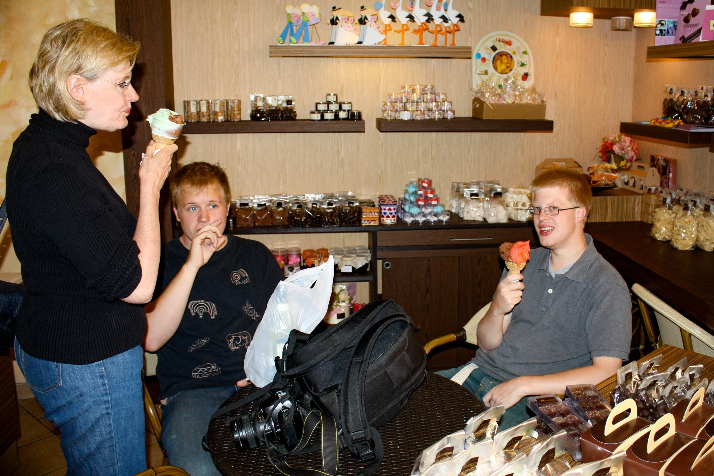 Sampling every flavor.