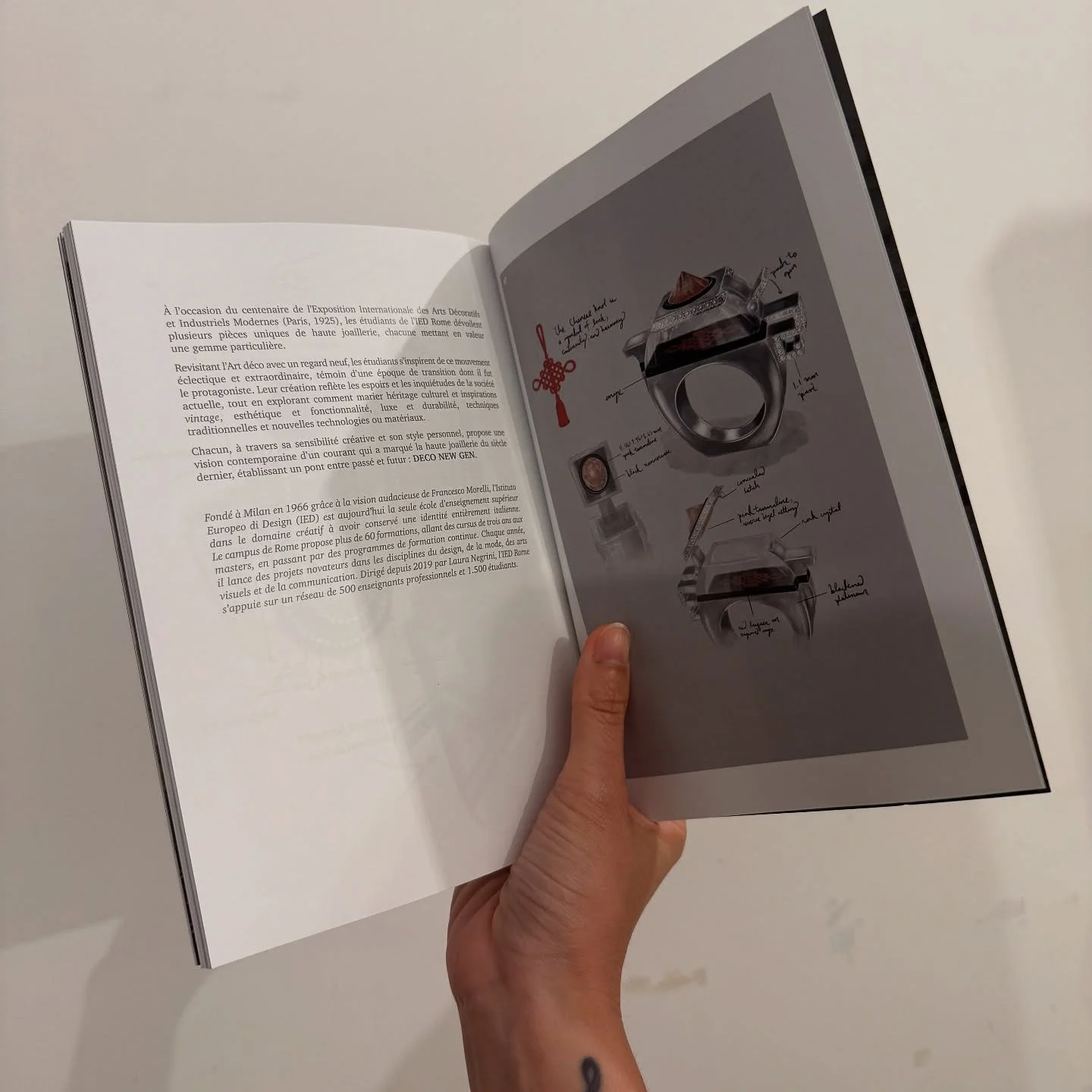 Design illustration to celebrate the 100th anniversary of Art Deco. Exhibited and discussed at GemGen&egrave;ve 2025.