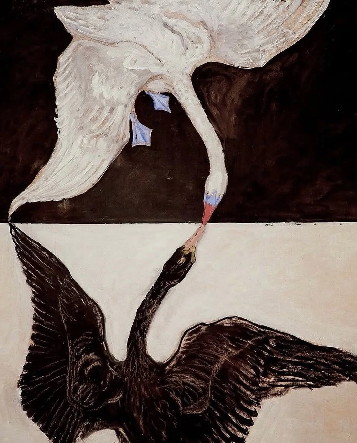 The Swan, No. 1 by Hilma af Klint. 1914-1915.