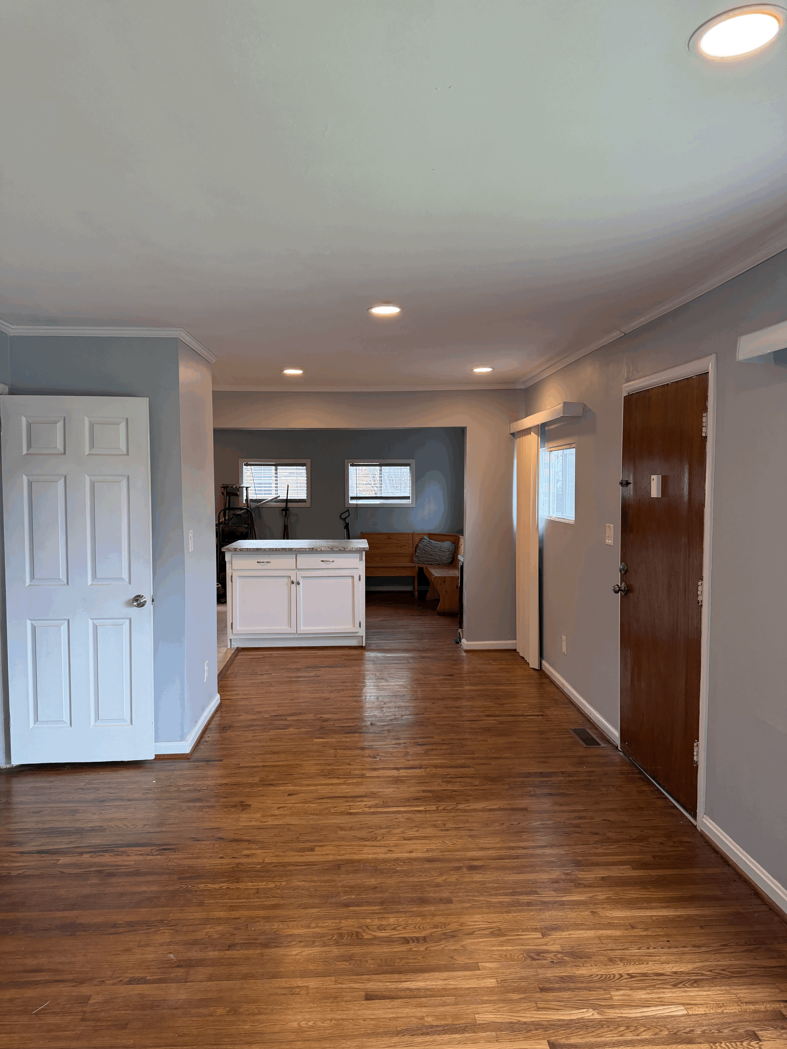 Living Room and Foyer 