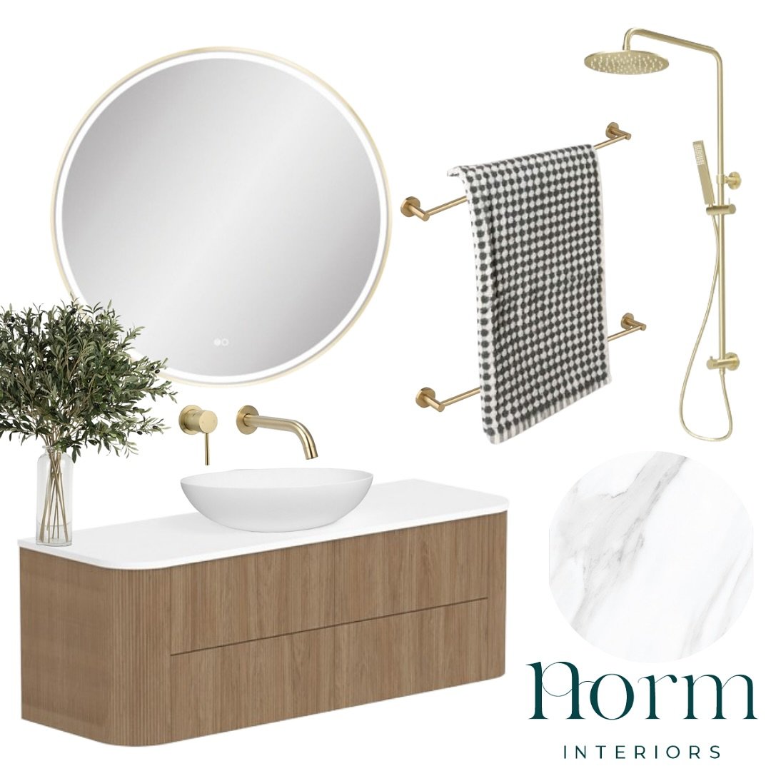 BURNSIDE | GUEST BATHROOM MOOD BOARD 

#adelaideinteriordesign #adelaidecustombuilder #adelaidehills #interiordesigneradelaide #bathroomdesign #bathroomrenovation