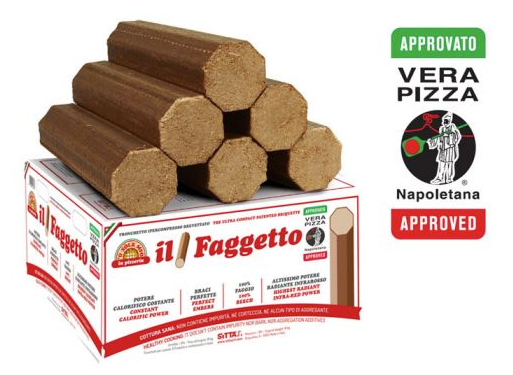 Pizza Fire Logs