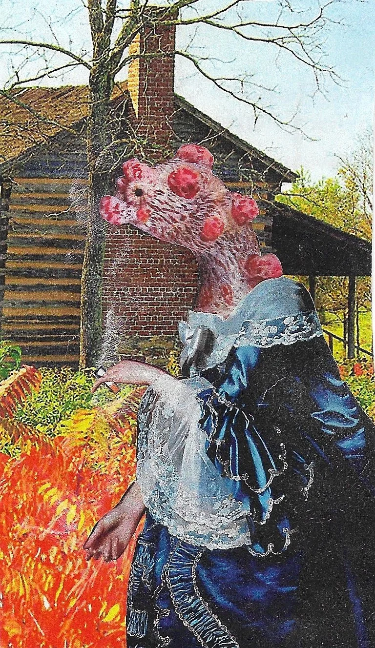 Smoke Break - Analog Collage. 2026