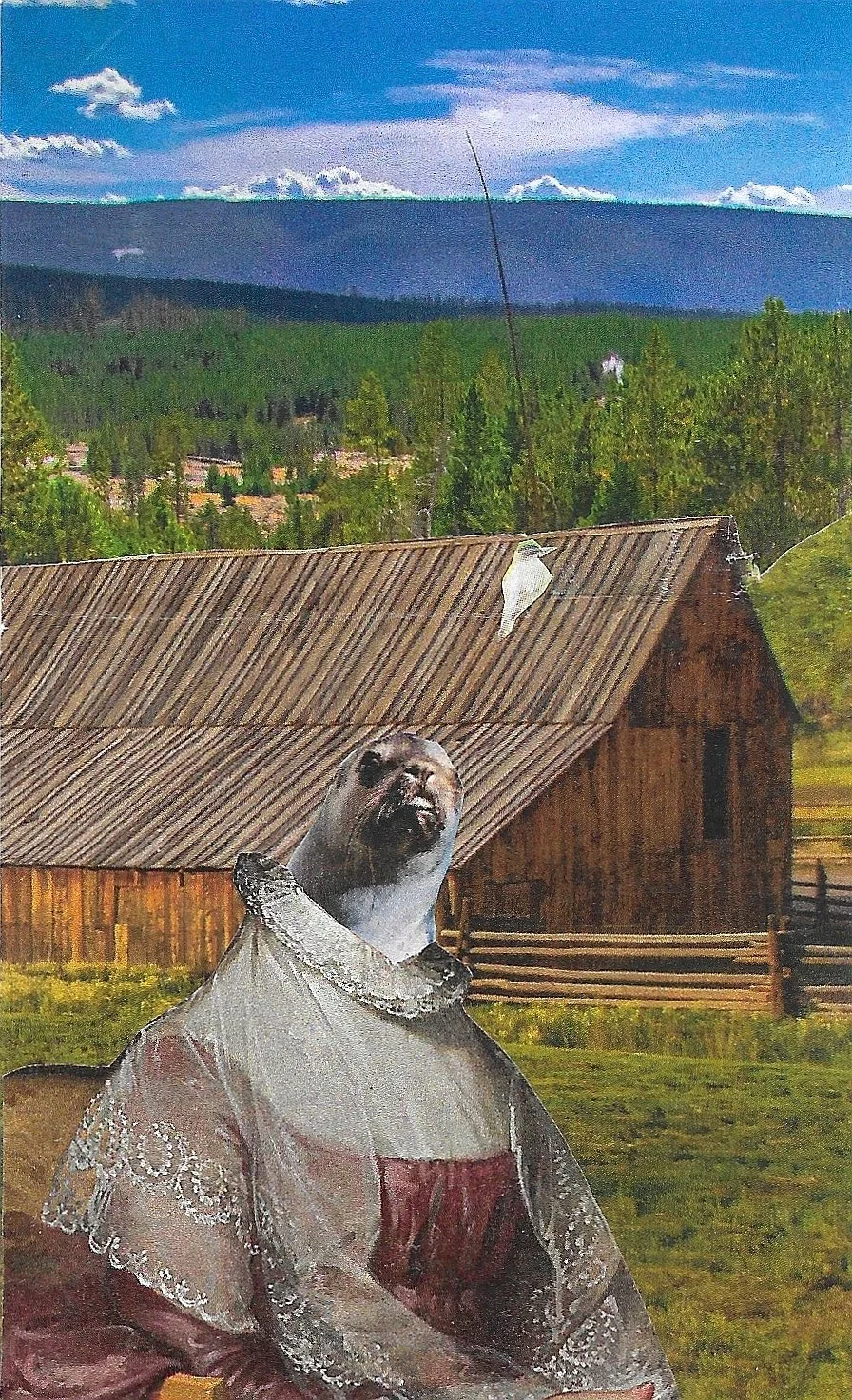 Fresh Air. Analog Collage. 2026.