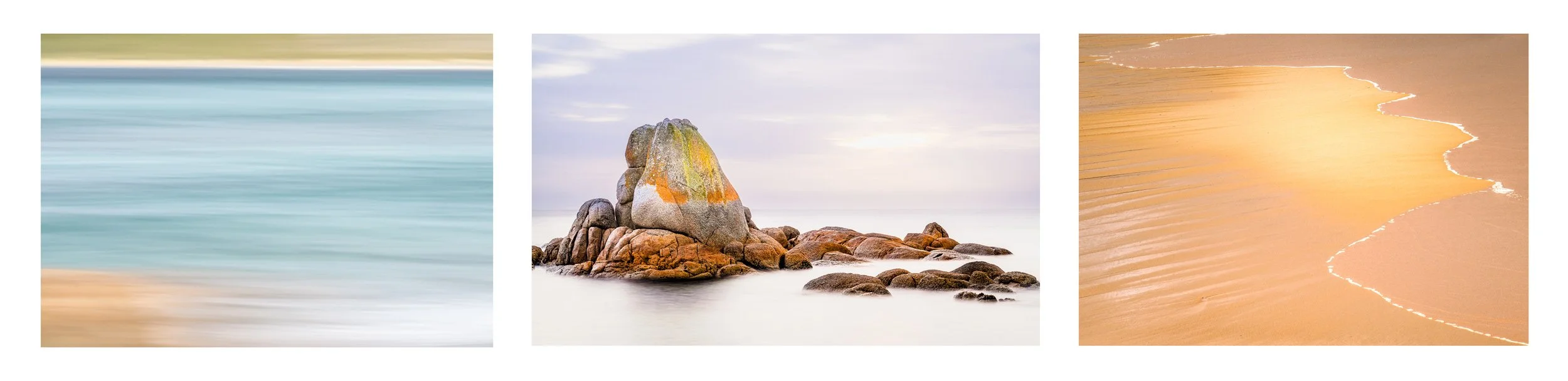 Minimalist fine art prints exploring the exquisite beauty of the natural coastline