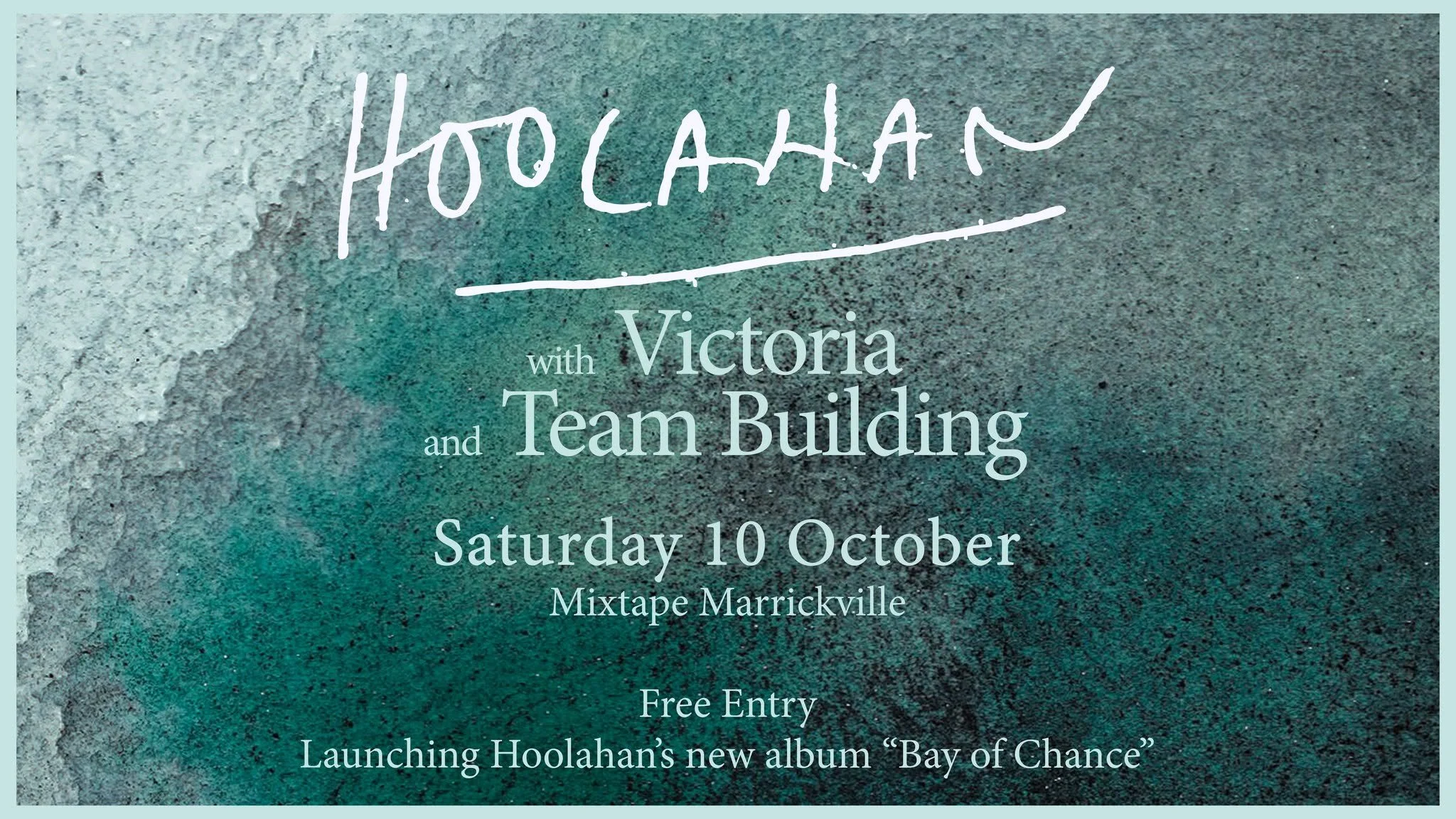 Hoolahan Album Launch BAY OF CHANCE with Victoria + Team Building