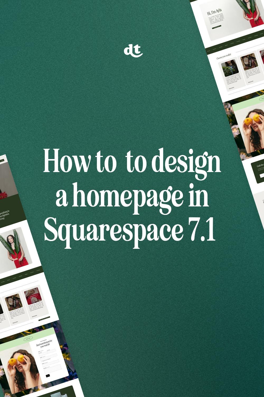 How to design a homepage in Squarespace 7.1 fluid engine (2025 full video tutorial)