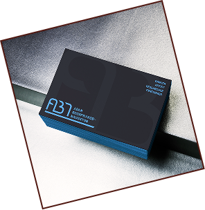 Black box with blue accents labeled 'F33' and generic graphics, resting on a white and dark gray surface.
