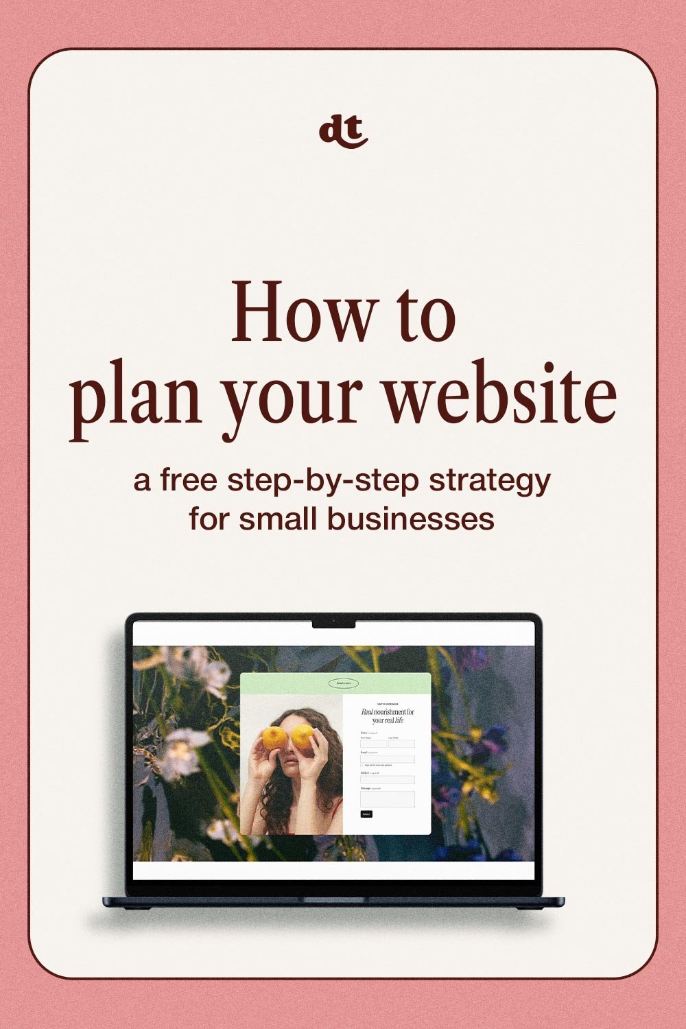 How to plan your website (step-by-step guide + free workbook) — Due ...