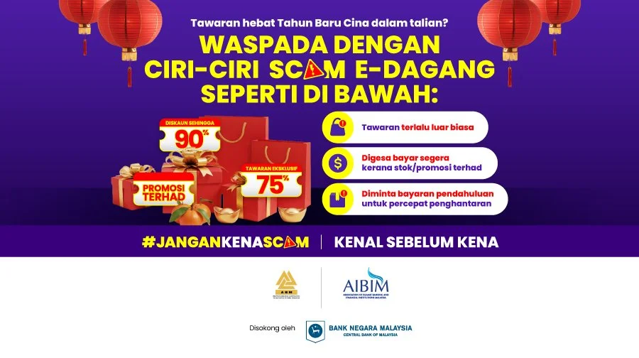 Beware of E-Commerce Scams during Chinese New Year!