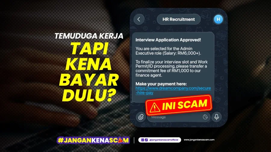 Awas dengan Scam Temuduga Kerja!