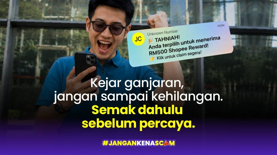 Menang Ganjaran Secara Percuma? Semak Dulu Sebelum Percaya