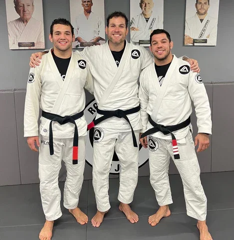 Charles Negromonte with Roger Gracie