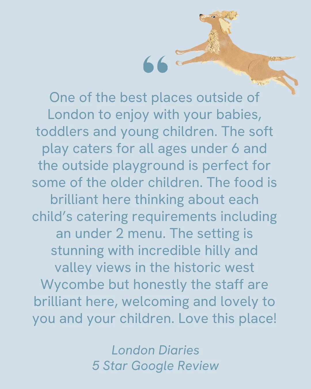 A 5-star day out, from soft play to snacks! 🌟⁠
We&rsquo;re so glad you loved Clara&rsquo;s Corner and the delicious bites from The Walled Garden Caf&eacute; next door.⁠
⁠
Thoughtfully designed play for the little ones, great food and coffee for the 