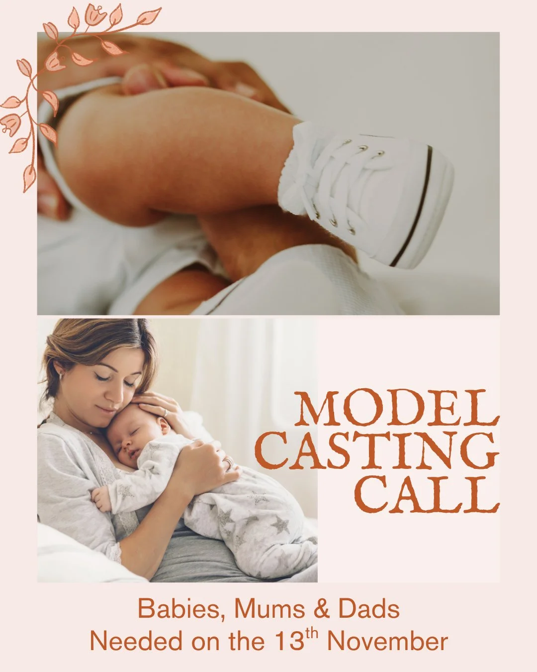 🌿 Model Call! 🌿⁠
We&rsquo;re launching our new natural child skincare range and are on the lookout for real families to feature in our photoshoot on Wednesday 13th November at Clara&rsquo;s Corner, West Wycombe.⁠
⁠
If you&rsquo;re a baby, mum or da