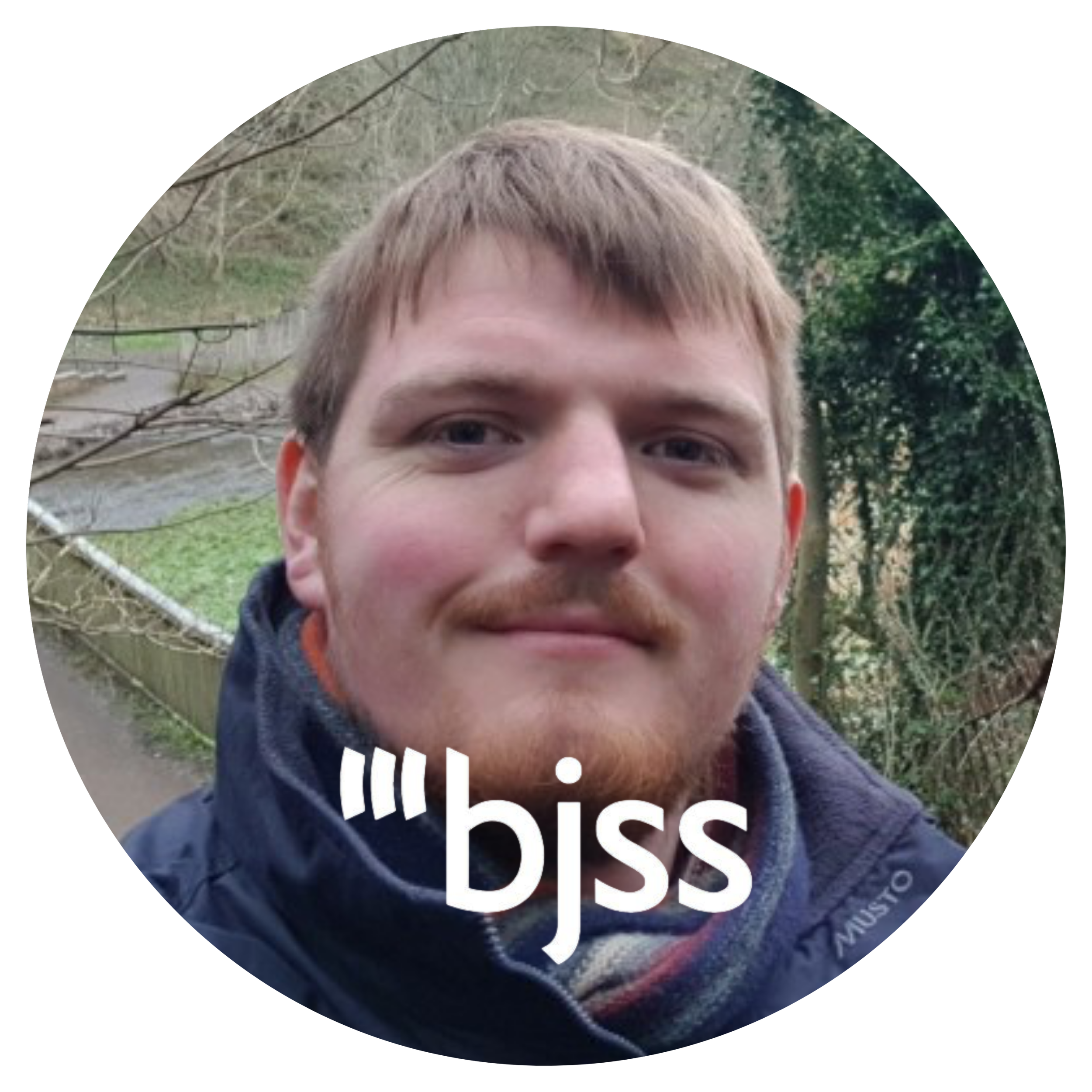 Photo of Thomas Gracie with the BJSS logo