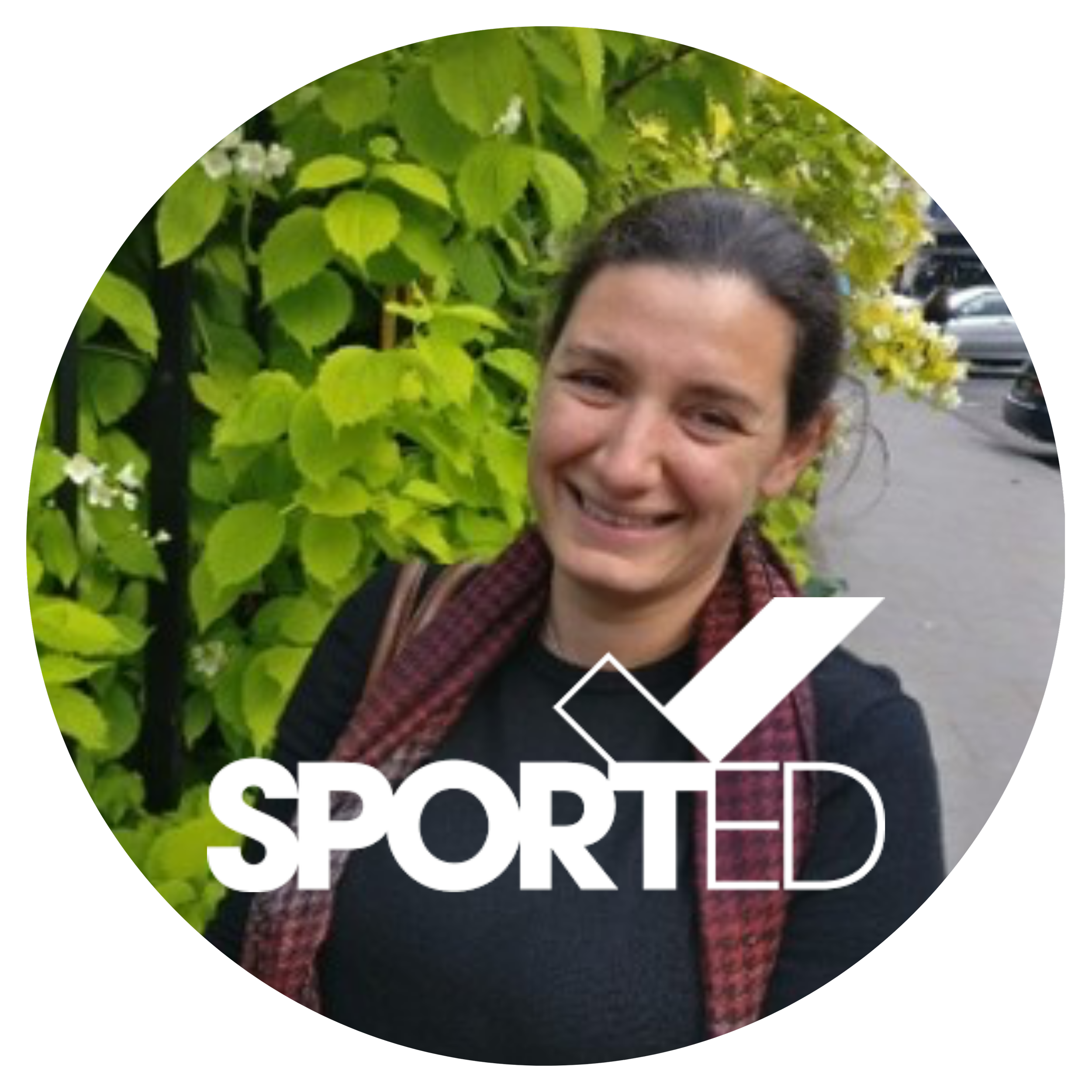 Nadia Lipsey and the Sported UK logo